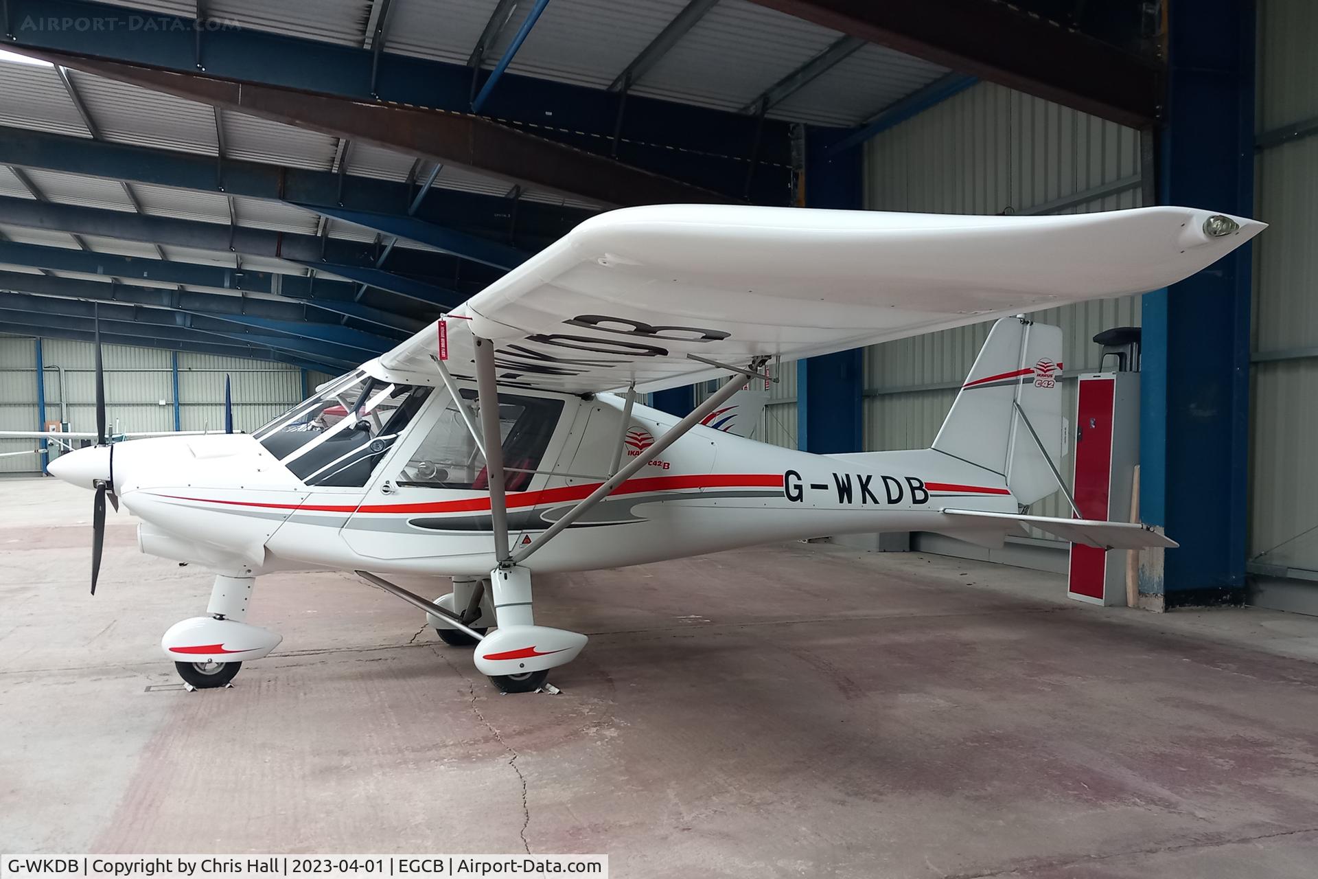 G-WKDB, 2019 Comco Ikarus C42 FB80 Bravo C/N 1909-7576, Barton