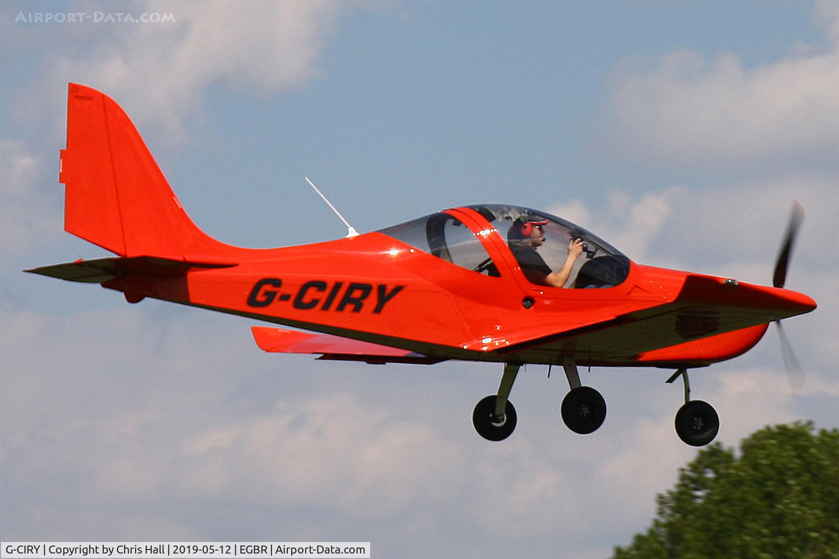 G-CIRY, 2015 Evektor EV-97 Eurostar SL C/N 2015-4222, Breighton
