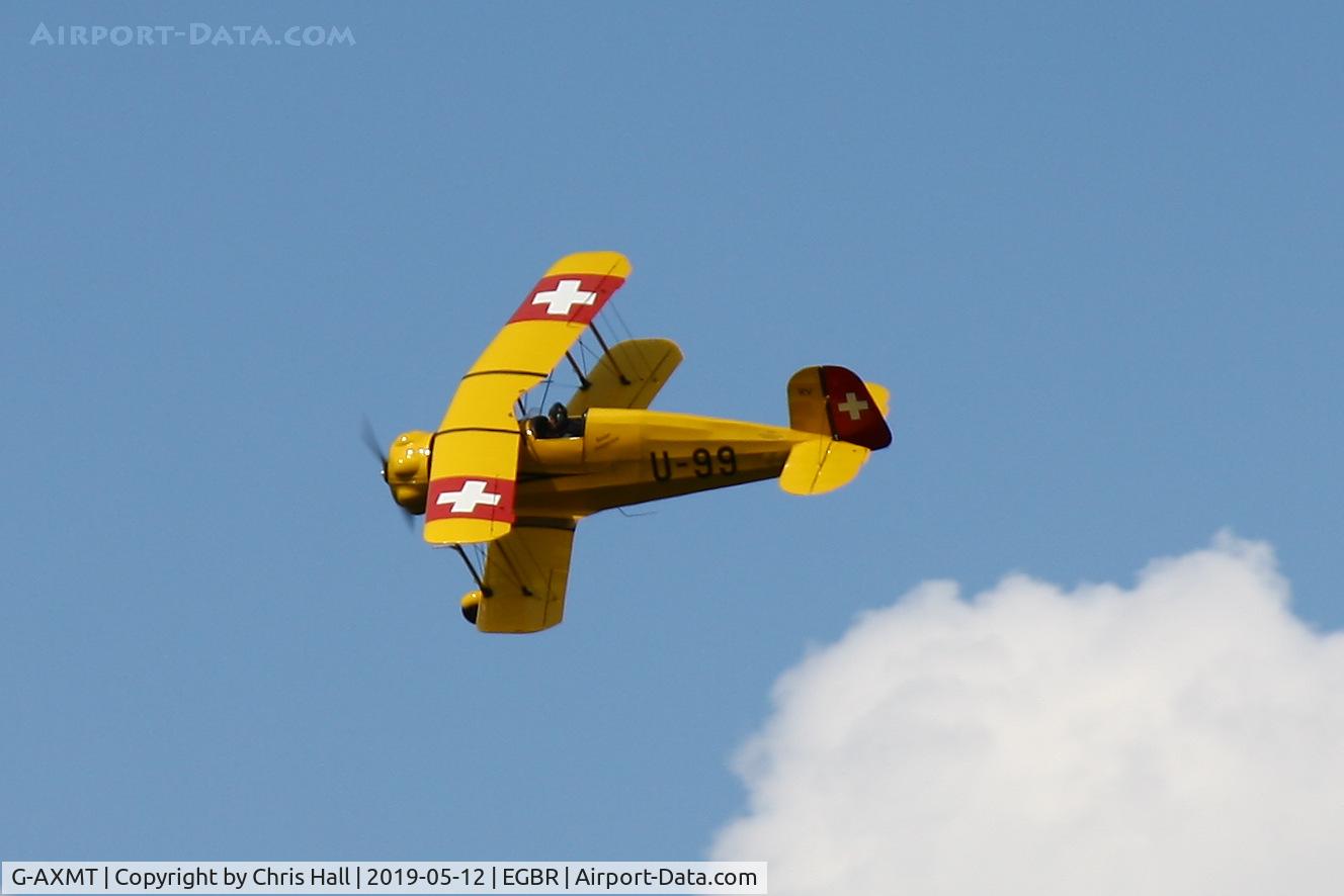 G-AXMT, 1938 Bucker Bu-133C Jungmeister C/N 46, Breighton