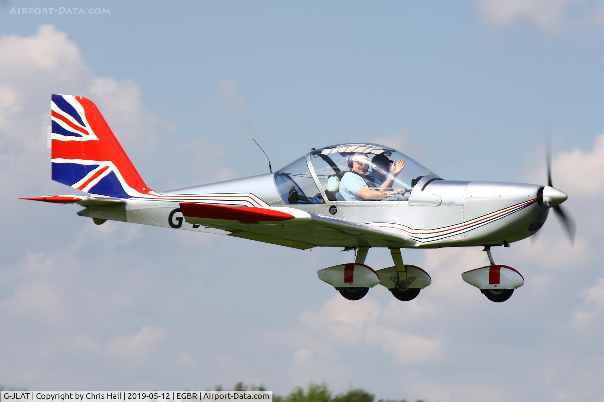 G-JLAT, 2003 Aerotechnik EV-97 Eurostar C/N PFA 315-14068, Breighton