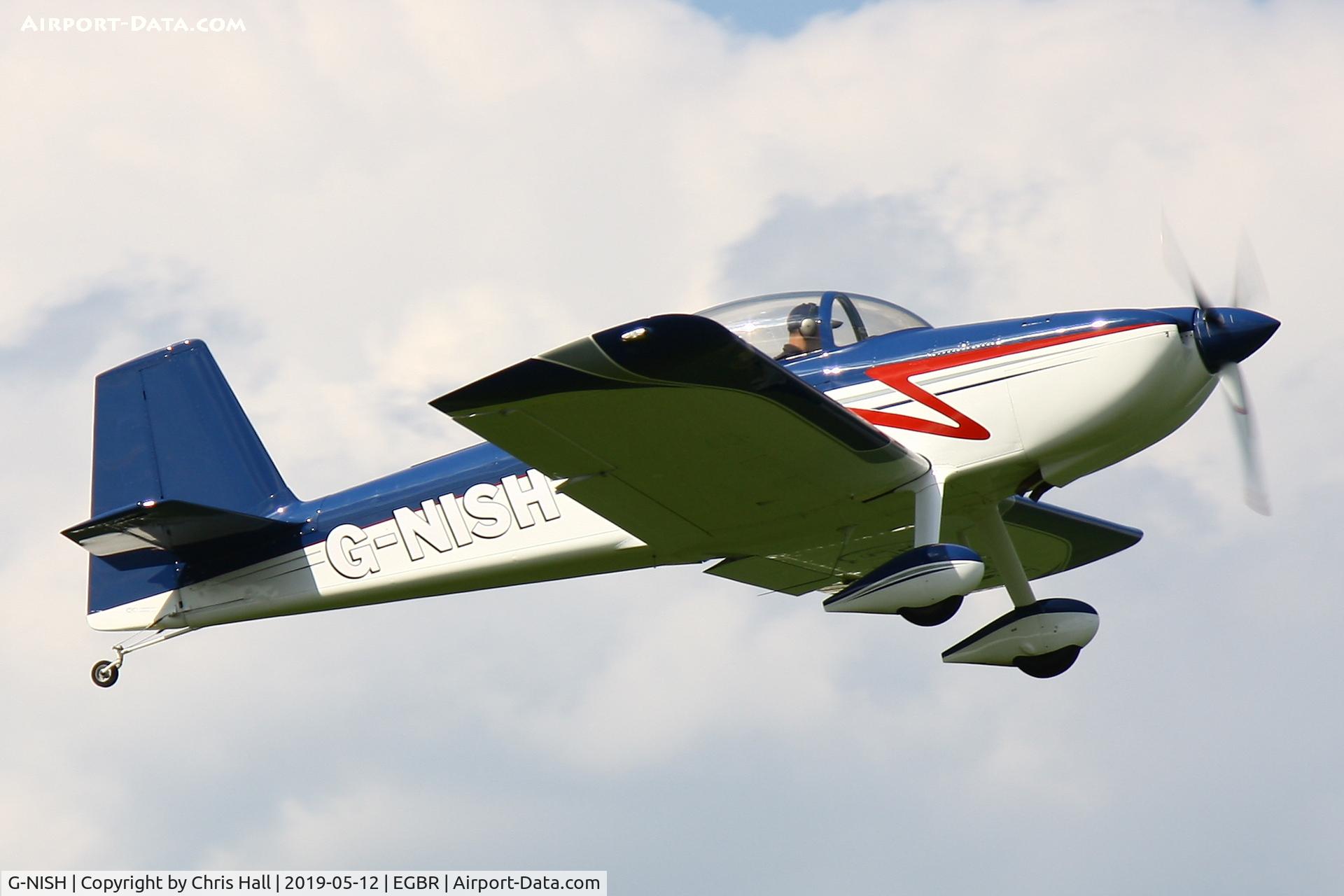 G-NISH, 2012 Vans RV-8 C/N PFA 303-13187, Breighton