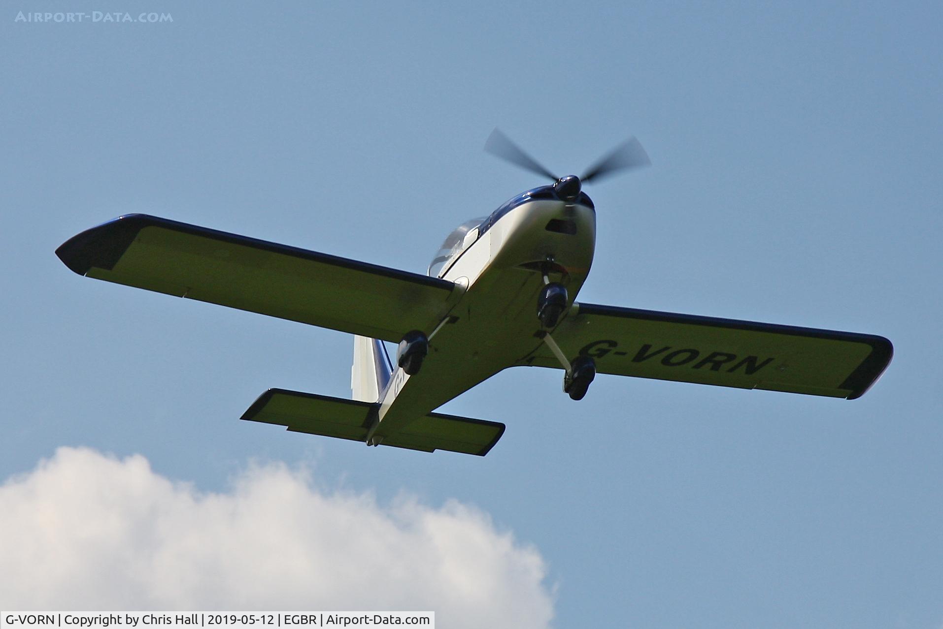 G-VORN, 2004 Aerotechnik EV-97 Eurostar C/N PFA 315-14299, Breighton