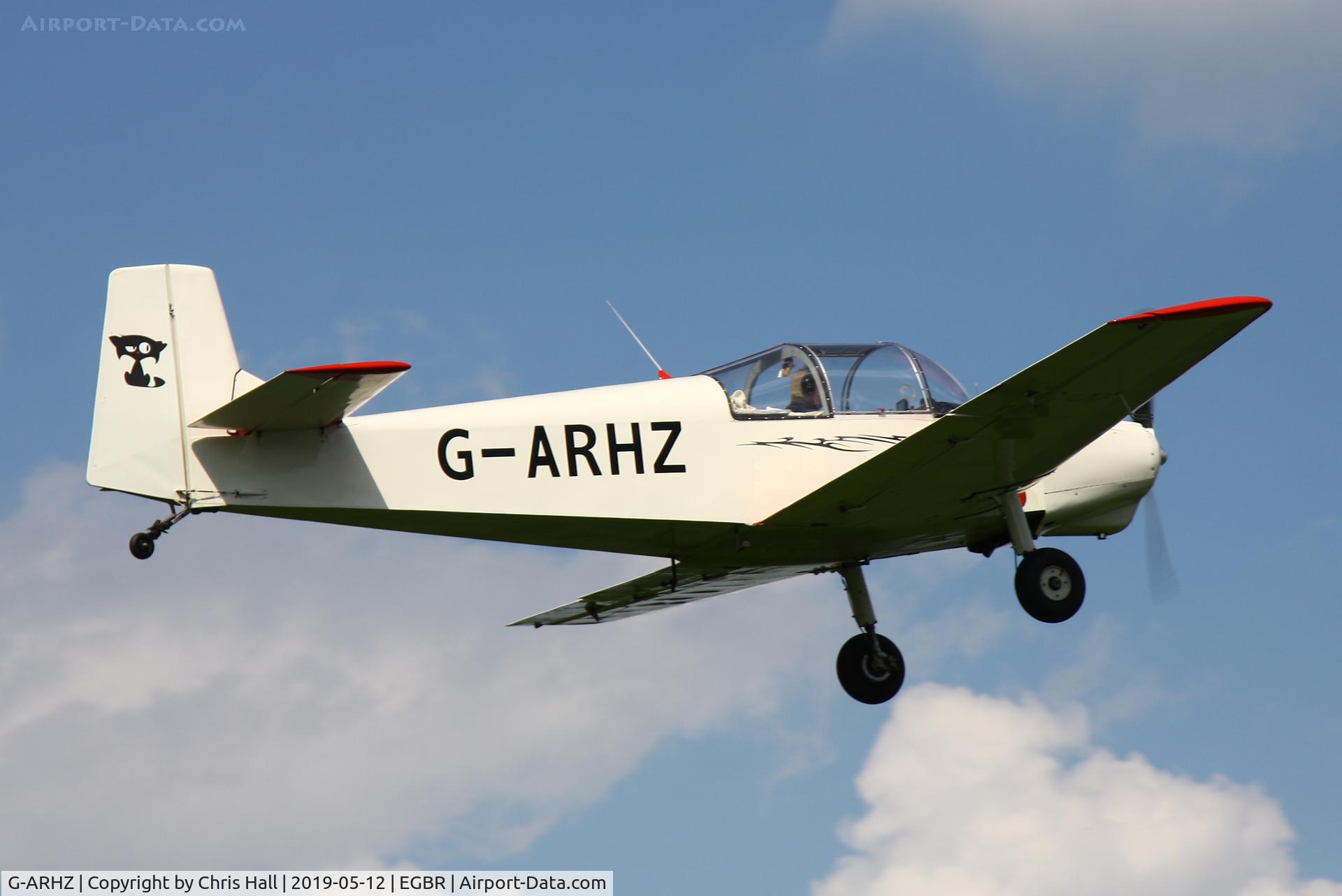 G-ARHZ, 1961 Rollason Druine D-62 Condor C/N PFA 247, Breighton
