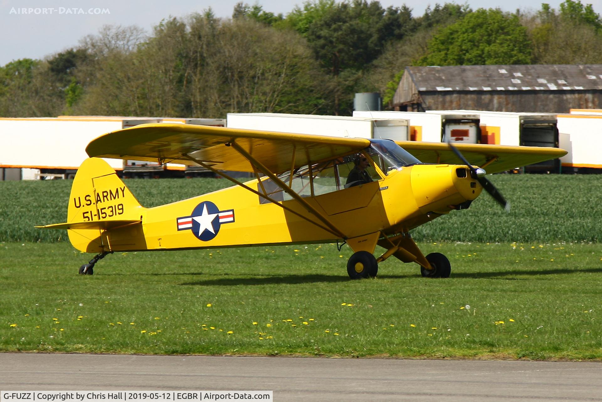 G-FUZZ, 1951 Piper L-18C Super Cub (PA-18-95) C/N 18-1016, Breighton