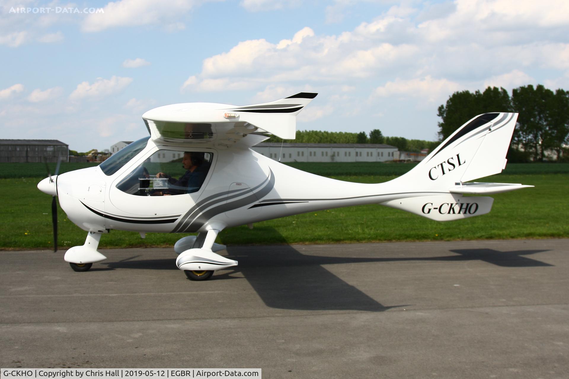 G-CKHO, 2014 Flight Design CT Supralight C/N E14-04-01, Breighton