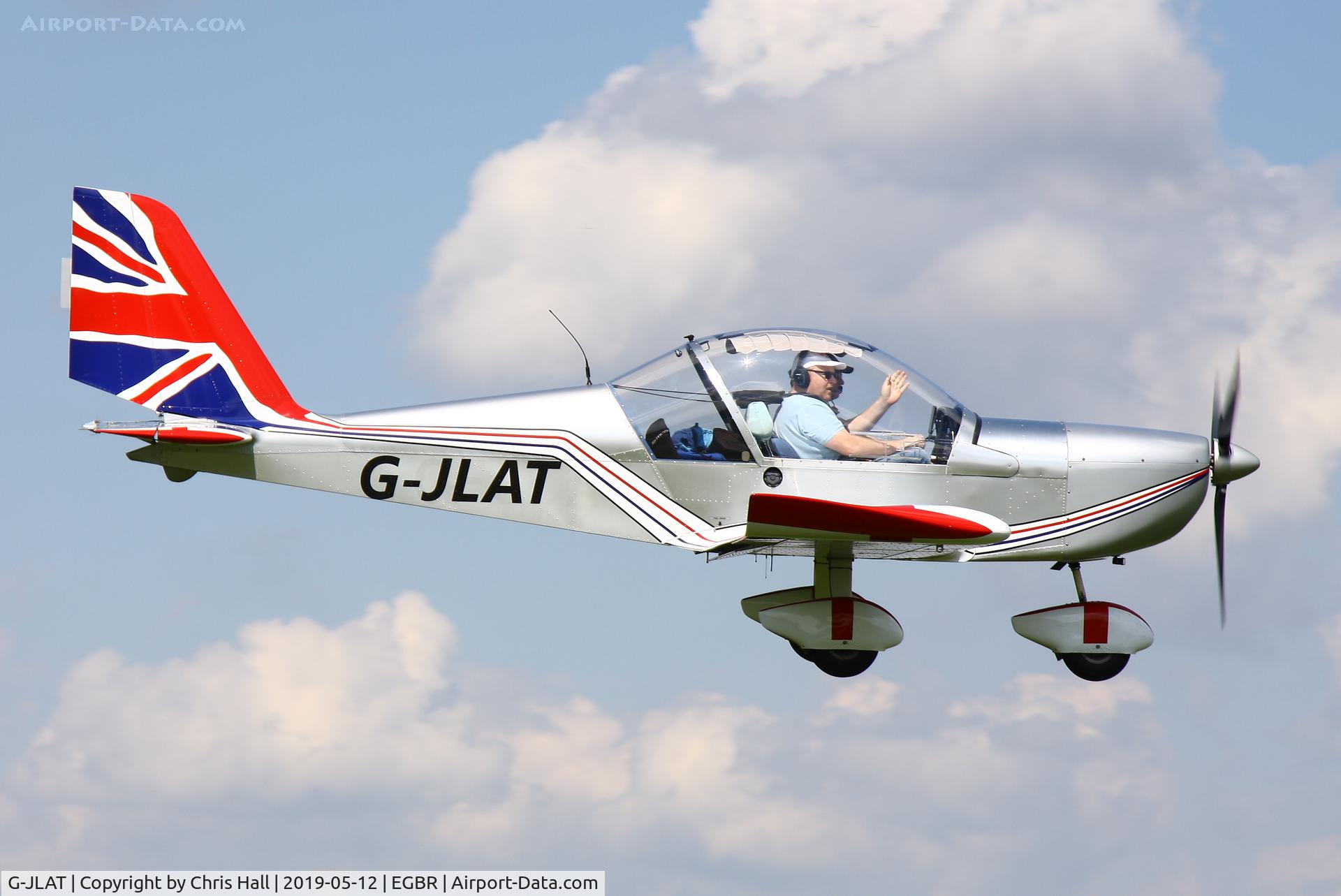 G-JLAT, 2003 Aerotechnik EV-97 Eurostar C/N PFA 315-14068, Breighton