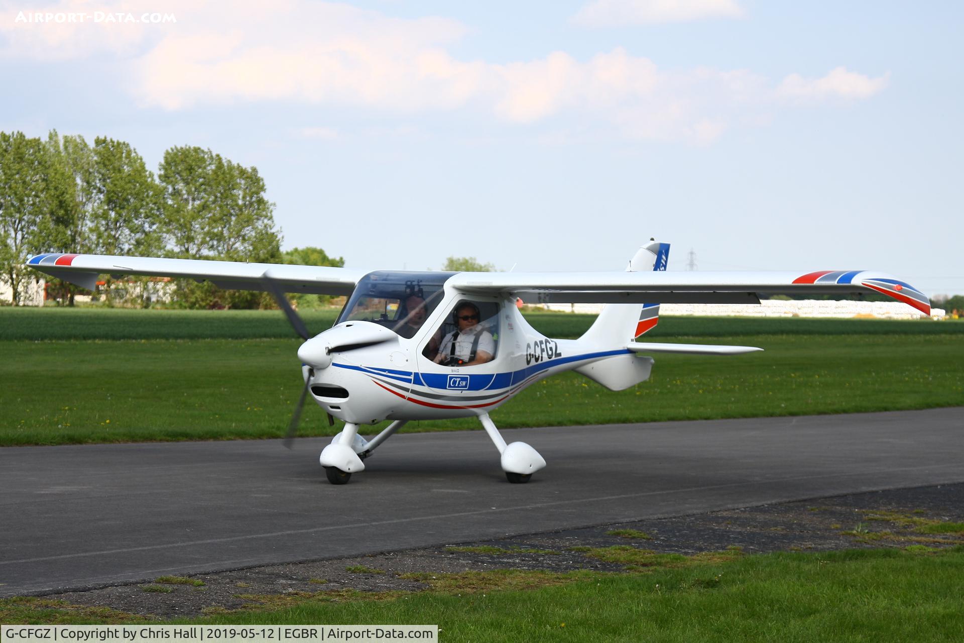G-CFGZ, 2008 Flight Design CTSW C/N 8390, Breighton