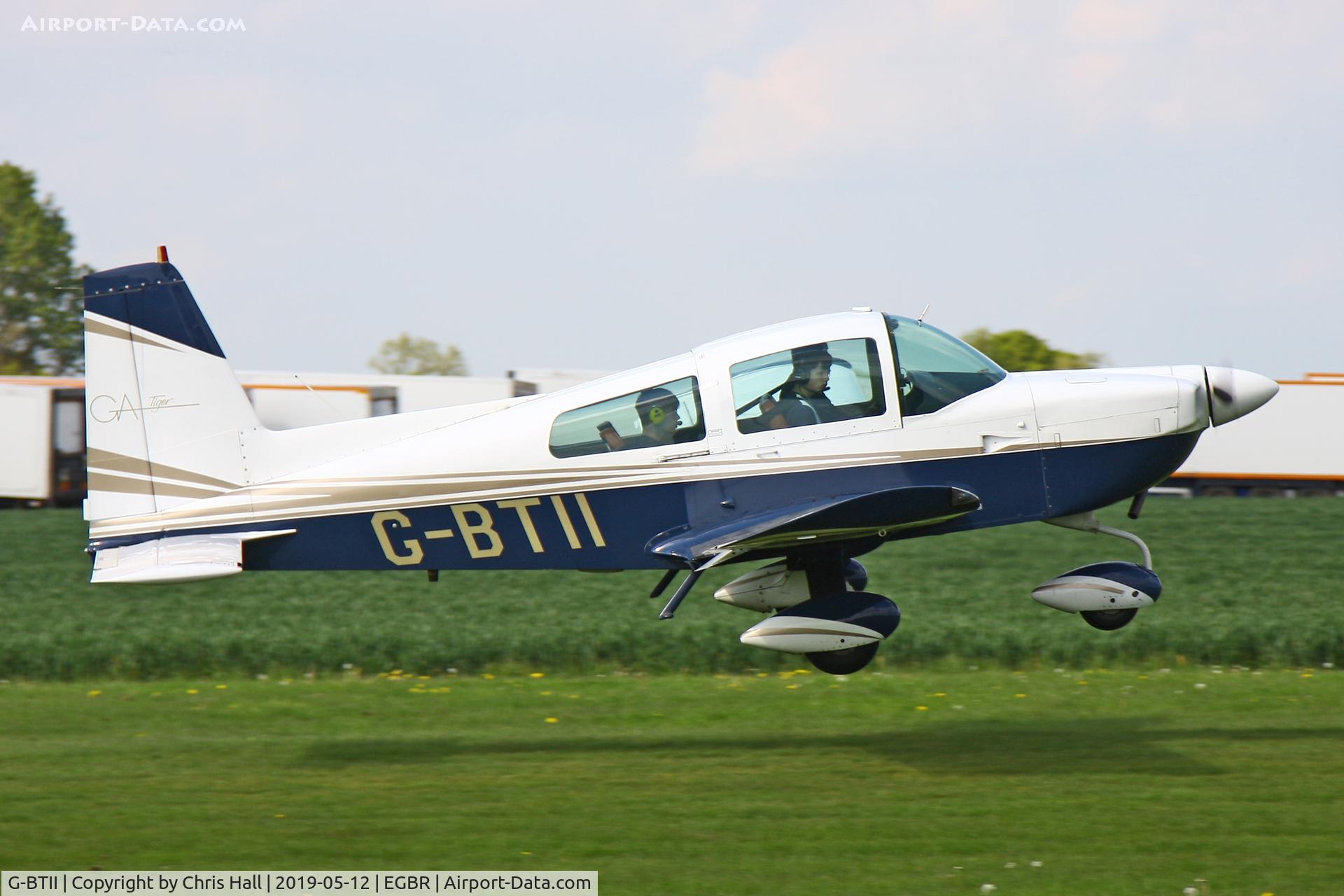 G-BTII, 1979 Gulfstream American AA-5B Tiger C/N AA5B-1256, Breighton
