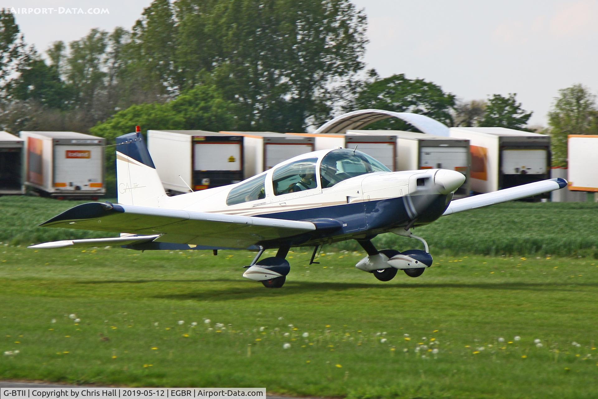 G-BTII, 1979 Gulfstream American AA-5B Tiger C/N AA5B-1256, Breighton