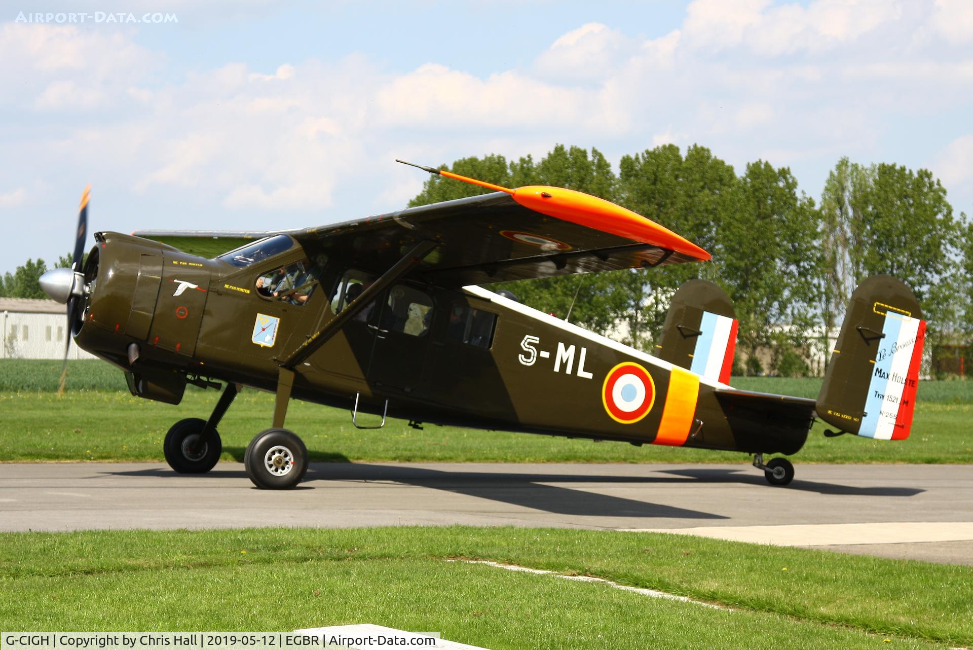 G-CIGH, 1960 Max Holste MH.1521M Broussard C/N 255, Breighton