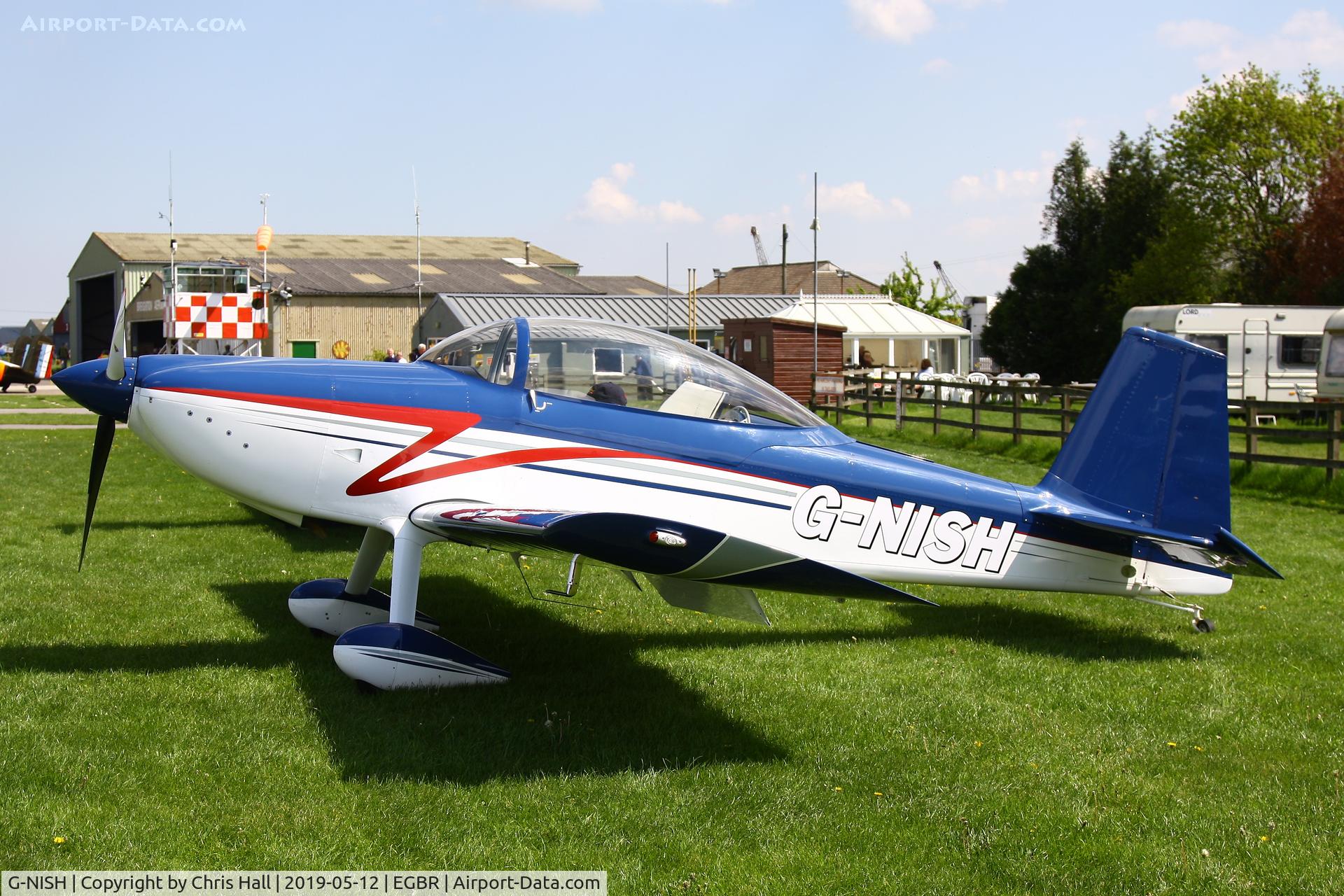 G-NISH, 2012 Vans RV-8 C/N PFA 303-13187, Breighton