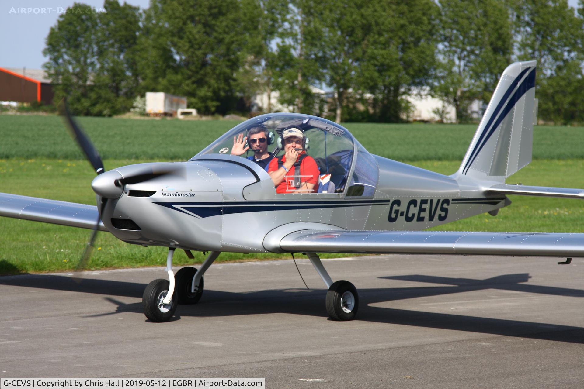 G-CEVS, 2007 Cosmik EV-97 TeamEurostar UK C/N 3102, Breighton
