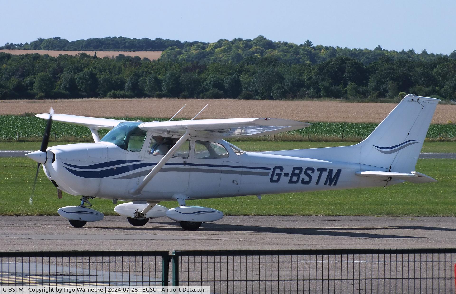 G-BSTM, 1972 Cessna 172L C/N 172-60143, Cessna 172L at Duxford airfield (two days after Duxford Flying Day: The Americans 2024)