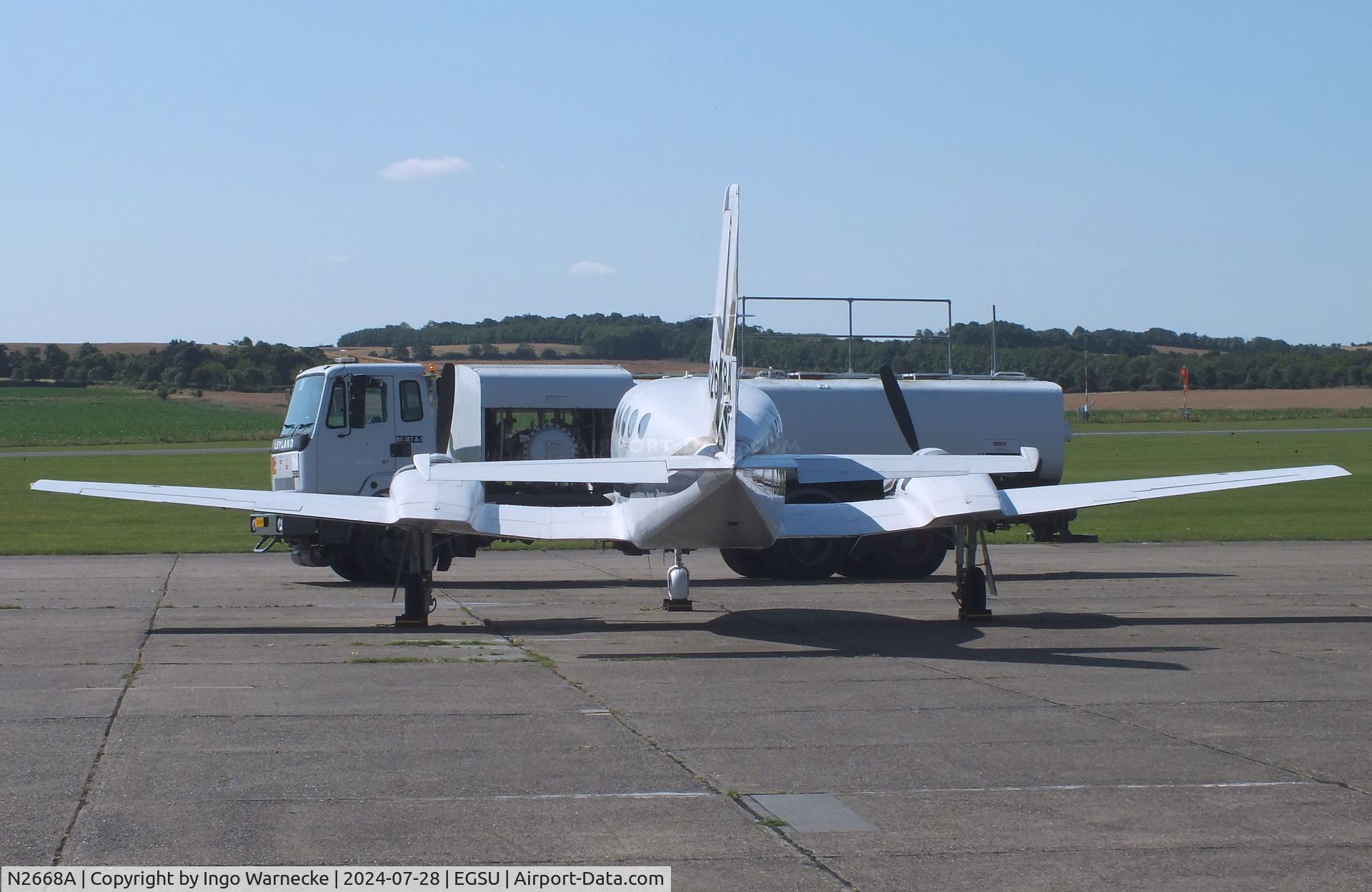 N2668A, 1981 Cessna 421C Golden Eagle C/N 421C1216, Cessna 421C Golden Eagle at Duxford airfield (two days after Duxford Flying Day: The Americans 2024)