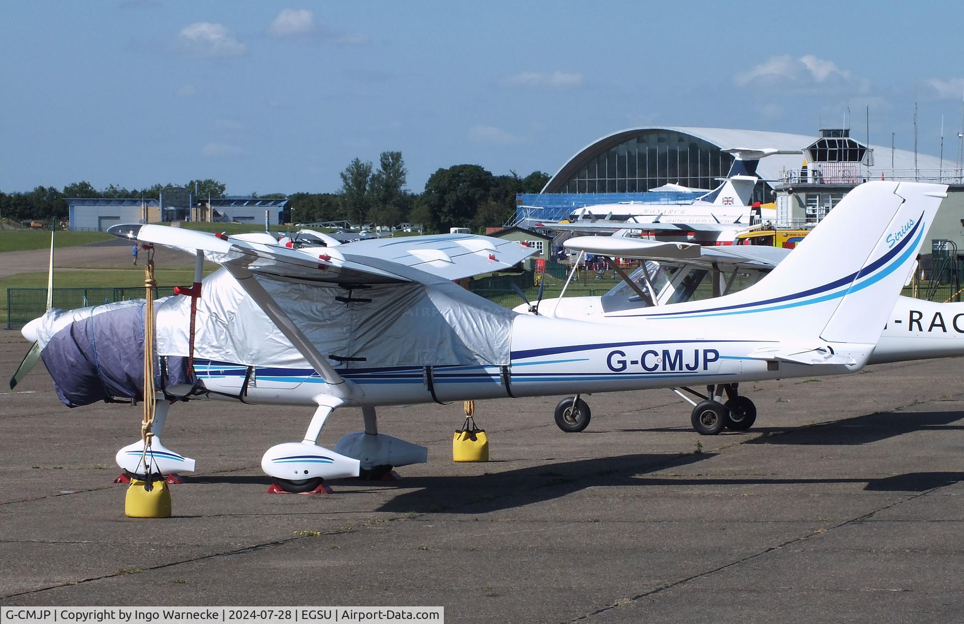 G-CMJP, 2022 TL Ultralight TL-3000 Sirius 600 C/N 22 SI 225, TL Ultralight TL-3000 Sirius 600 at Duxford airfield (two days after Duxford Flying Day: The Americans 2024)