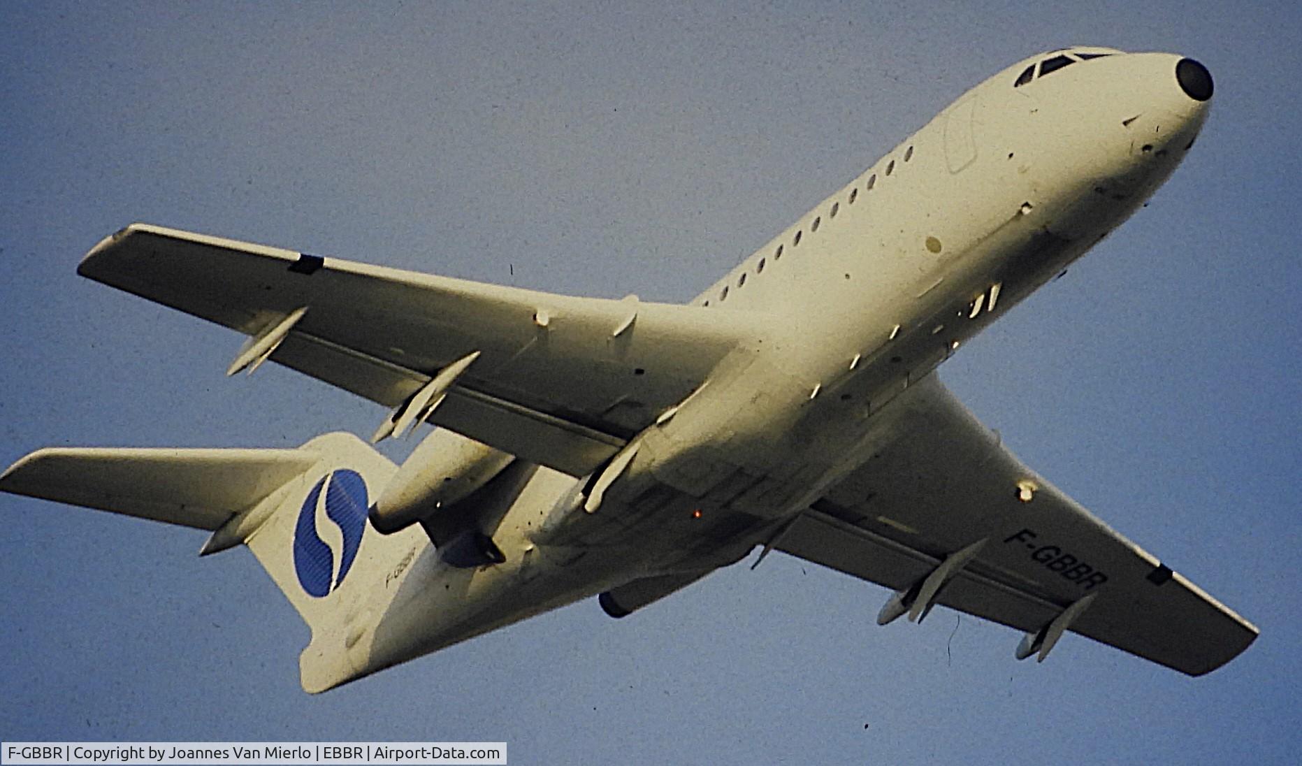 F-GBBR, 1972 Fokker F.28-1000 Fellowship C/N 11051, ex-slide