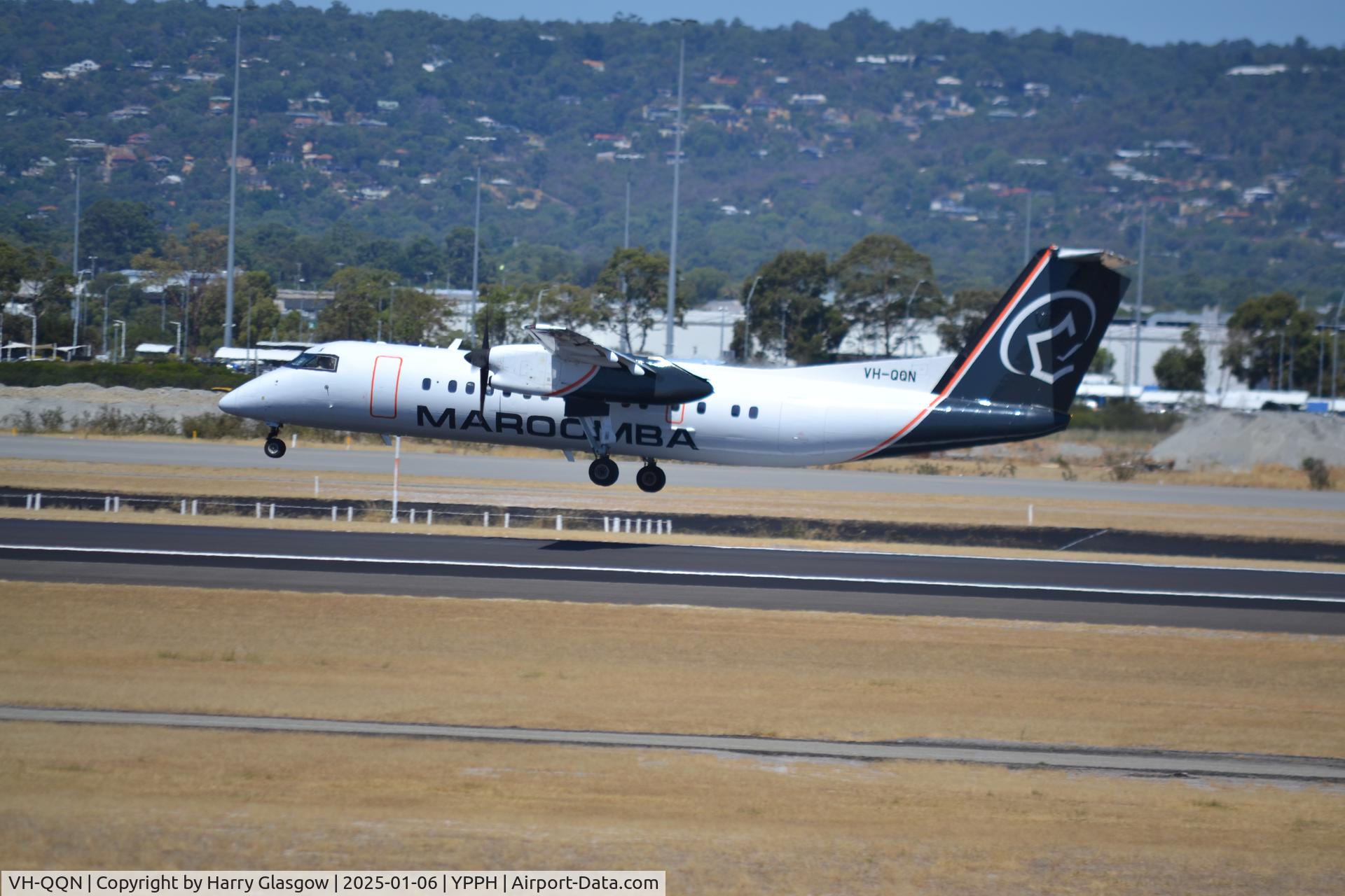 VH-QQN, 1991 De Havilland Canada DHC-8-311 Dash 8 C/N 276, DHC-8 at Perth International