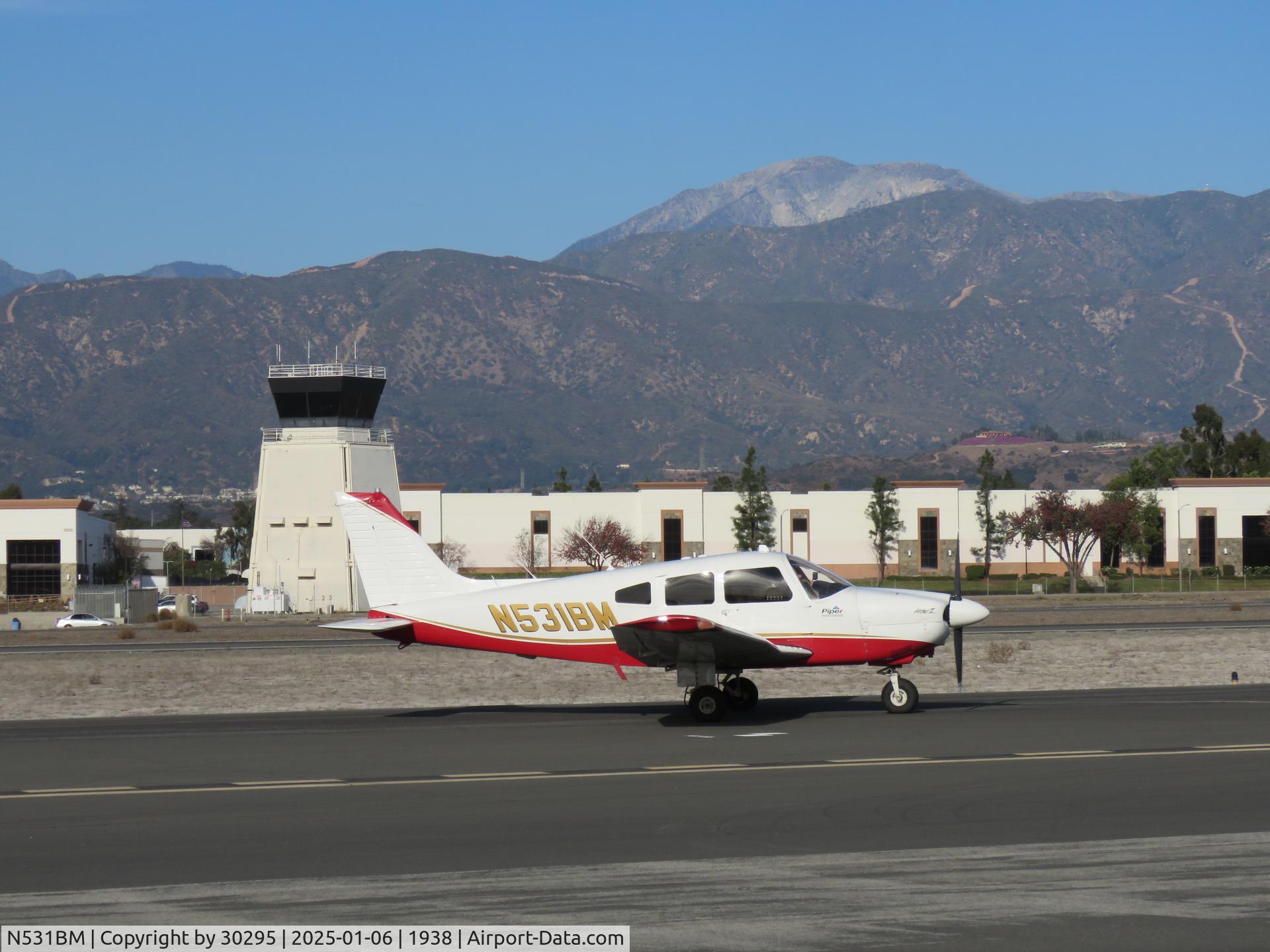 N531BM, 1979 Piper PA-28-181 C/N 28-7990510, Taxiing