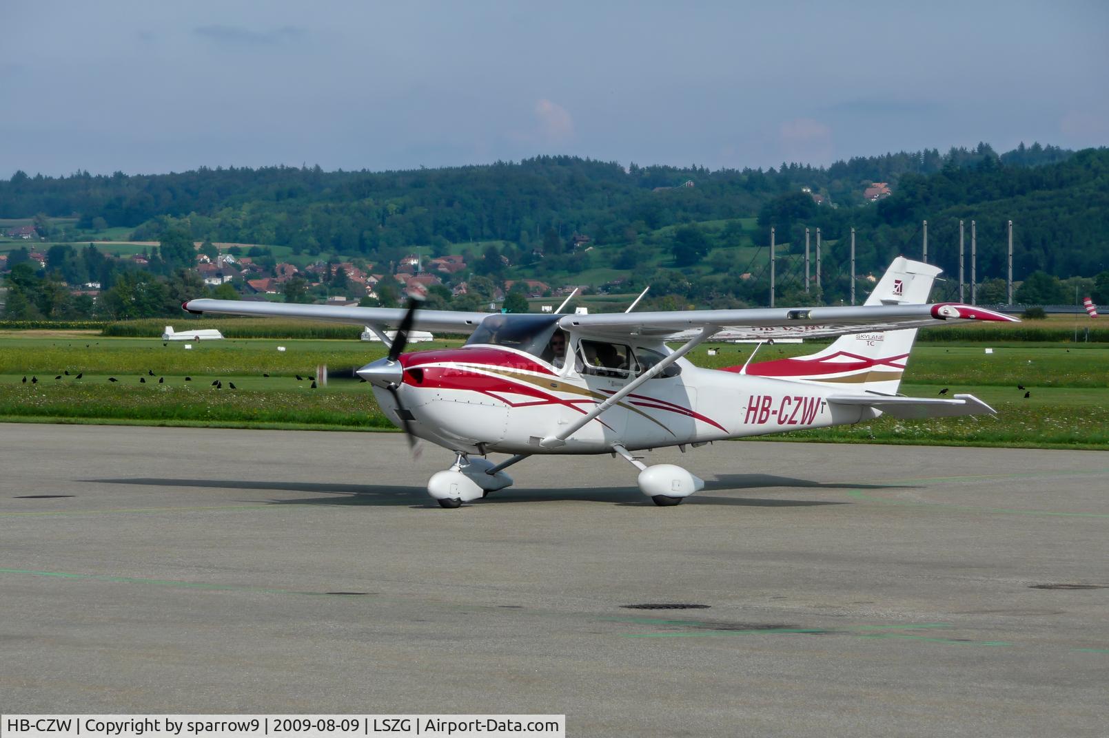 HB-CZW, 2007 Cessna T182T Turbo Skylane C/N T18208719, Just arrived here again