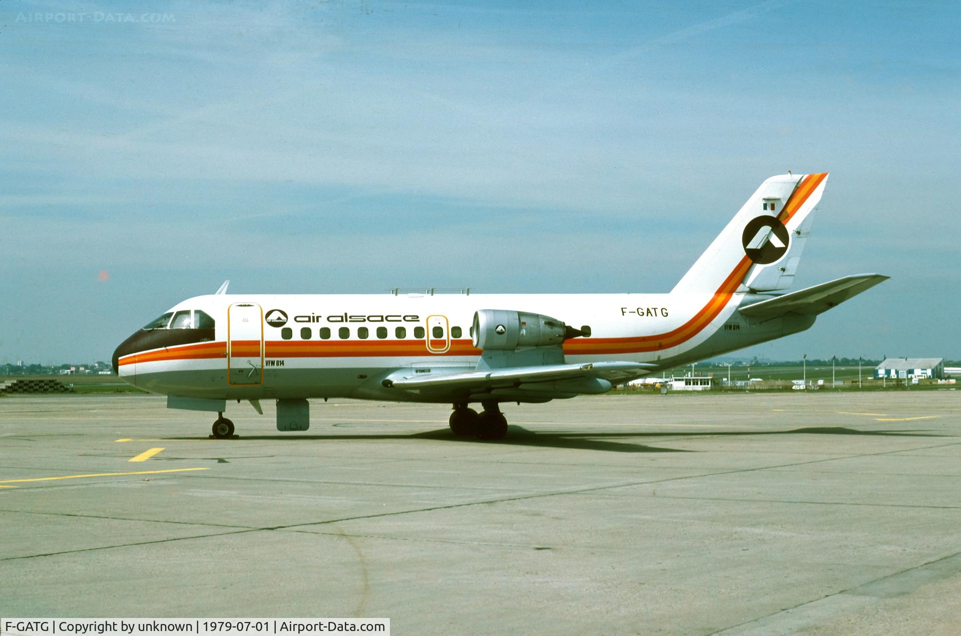 F-GATG, 1975 VFW-Fokker VFW 614 C/N G05, unknown 7.1979