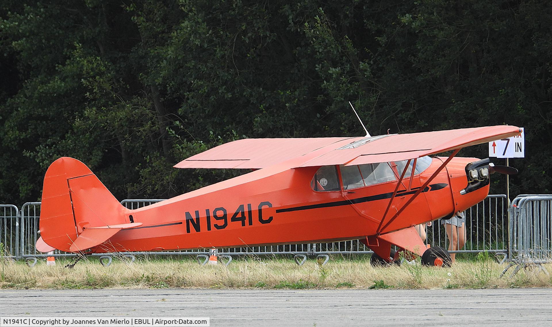 N1941C, 1941 Piper J5A Cub Cruiser C/N 5868, Ursel