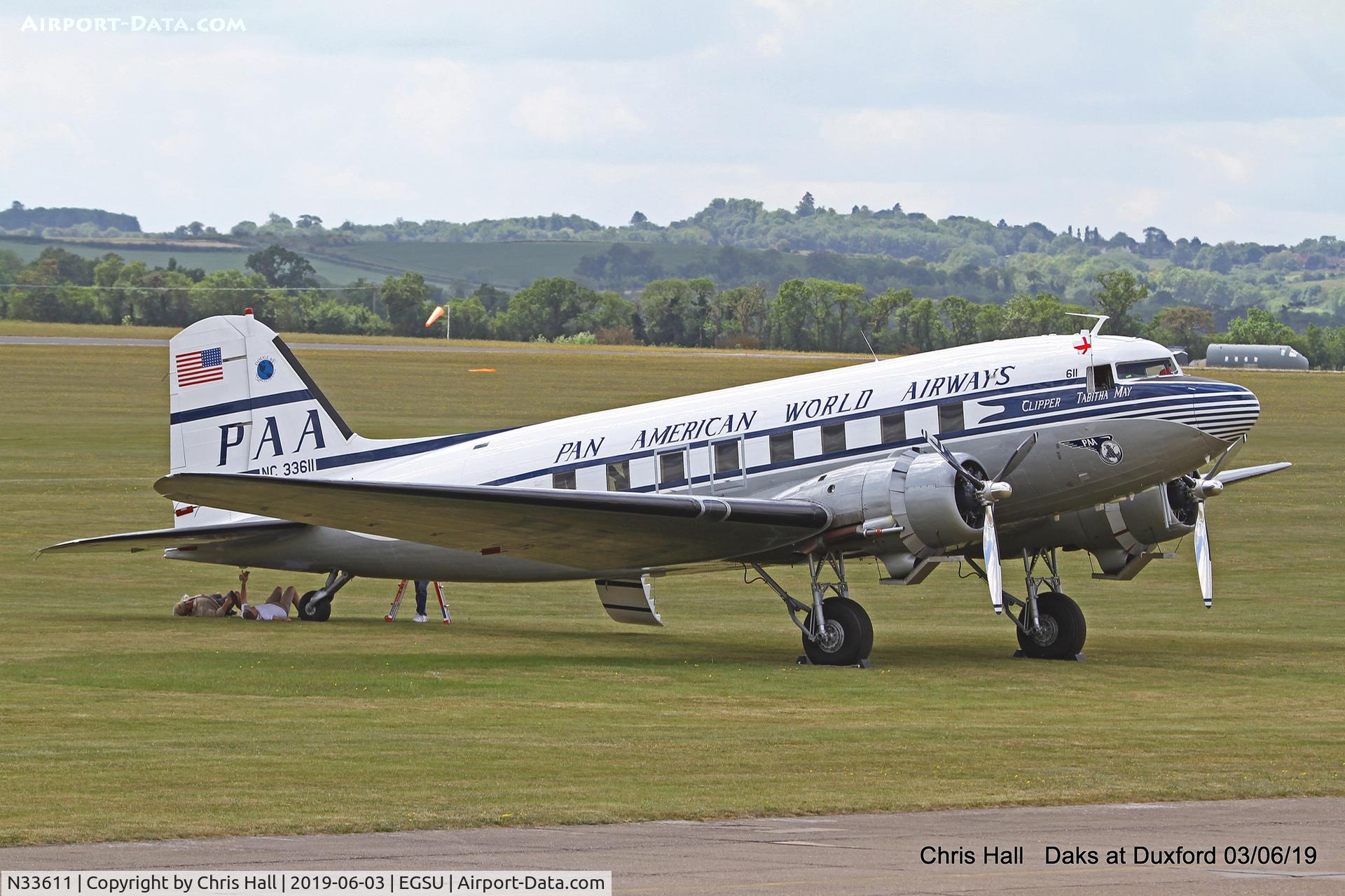 N33611, 1945 Douglas DC-3C (C-47B-50-DK) C/N 34378, Daks over Normandy - 75th D-Day commemoration, Duxford
