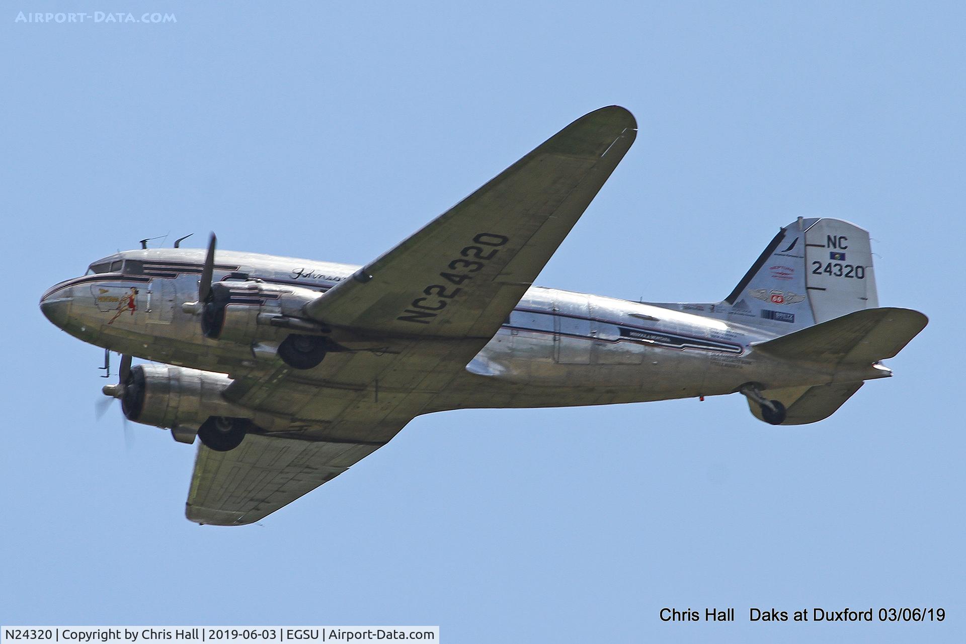 N24320, 1944 Douglas DC-3A-S1C3G C/N 20197, Daks over Normandy - 75th D-Day commemoration, Duxford