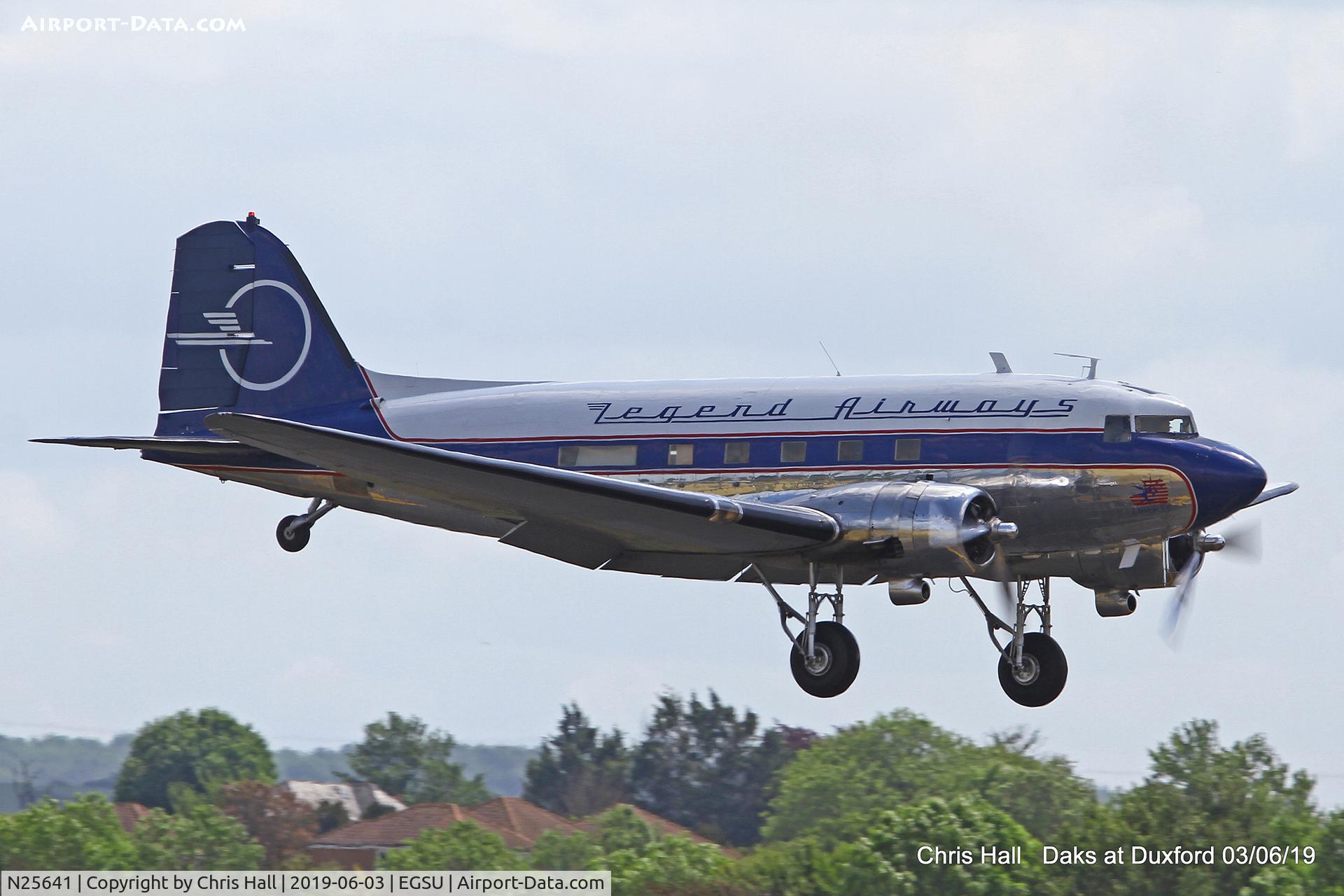 N25641, 1943 Douglas DC3C-S4C4G (C-47) C/N 9059, Daks over Normandy - 75th D-Day commemoration, Duxford