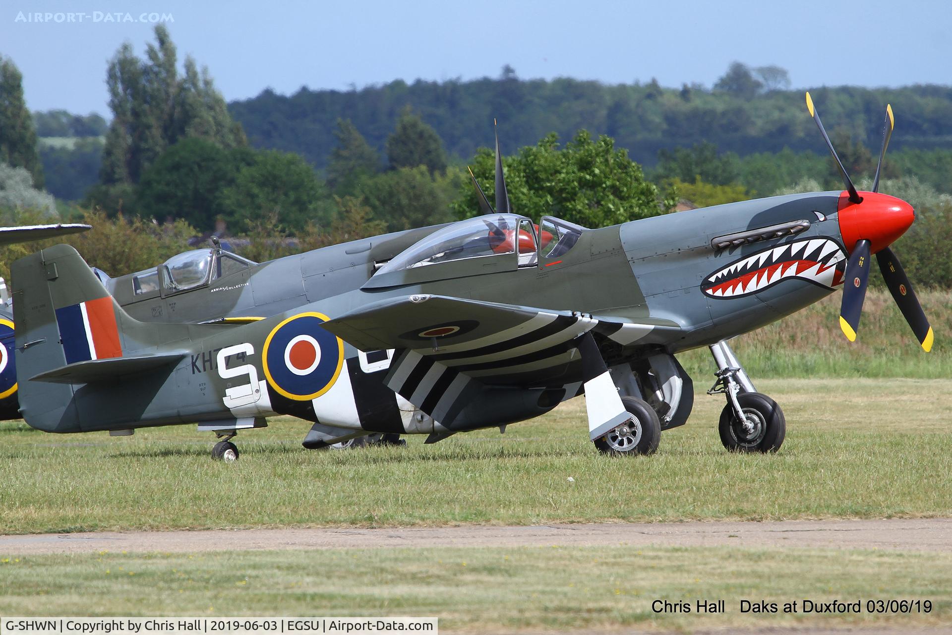G-SHWN, 1944 North American P-51D Mustang C/N 122-40417, Duxford