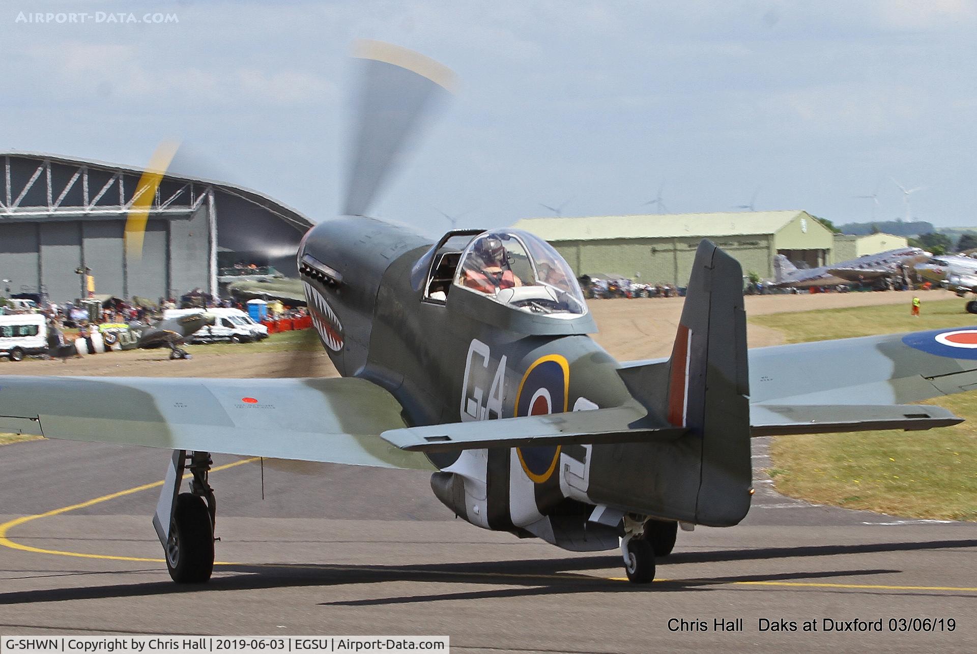 G-SHWN, 1944 North American P-51D Mustang C/N 122-40417, Daks over Normandy - 75th D-Day commemoration, Duxford