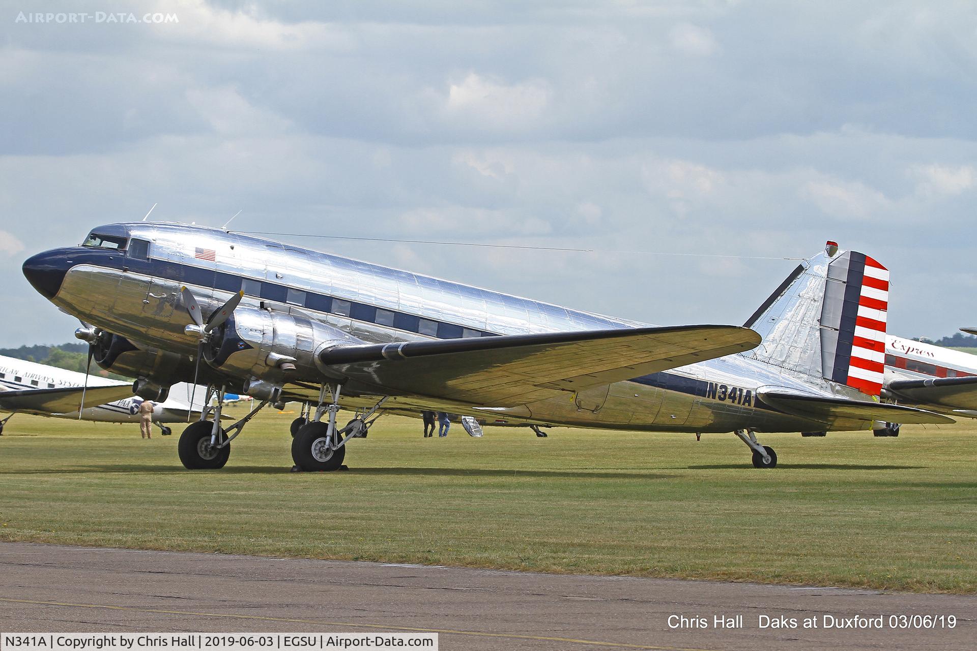 N341A, 1939 Douglas DC-3 C/N 2145, Daks over Normandy - 75th D-Day commemoration, Duxford