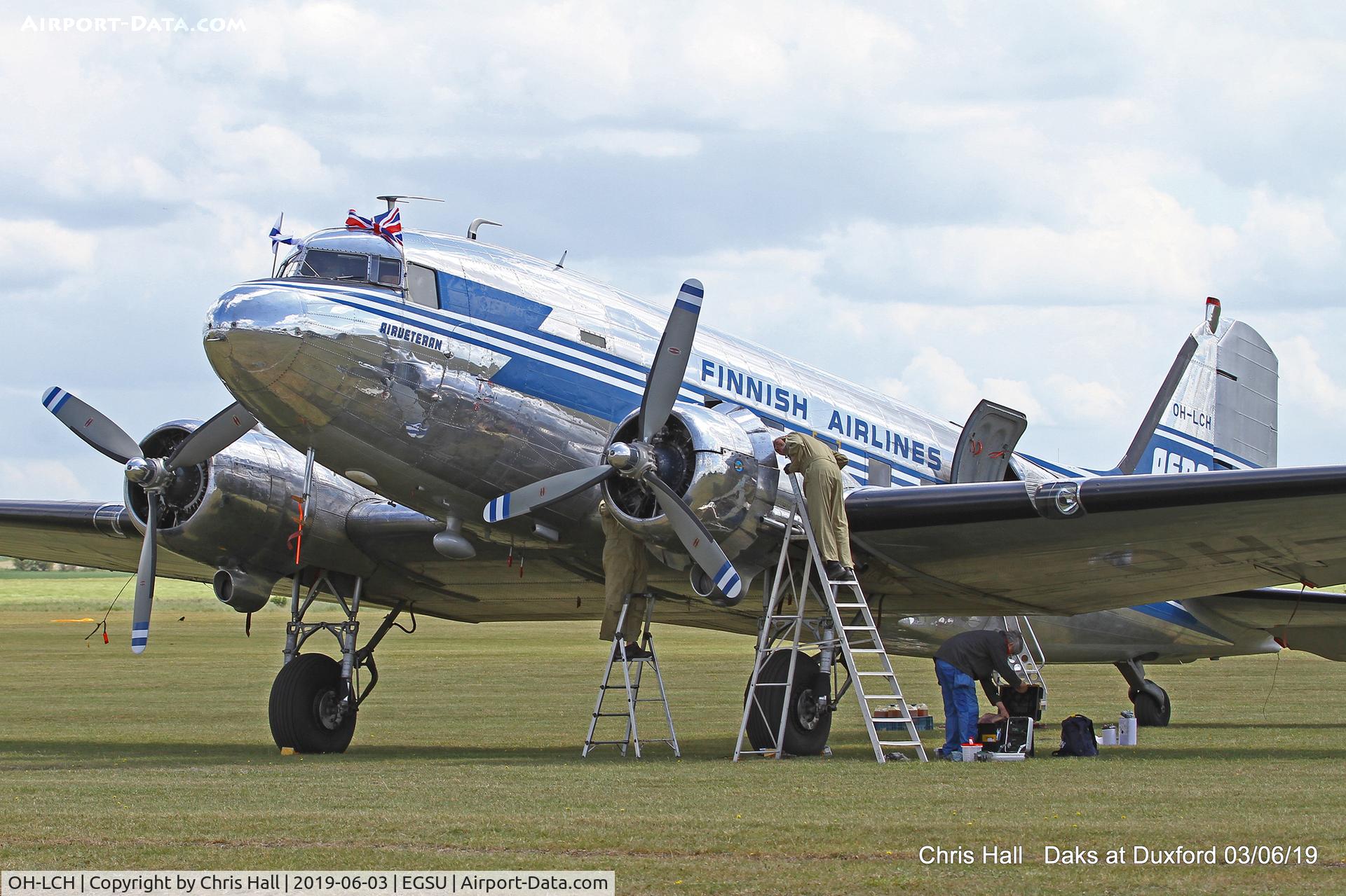 OH-LCH, 1942 Douglas C-53C Skytrooper C/N 6346, Daks over Normandy - 75th D-Day commemoration, Duxford