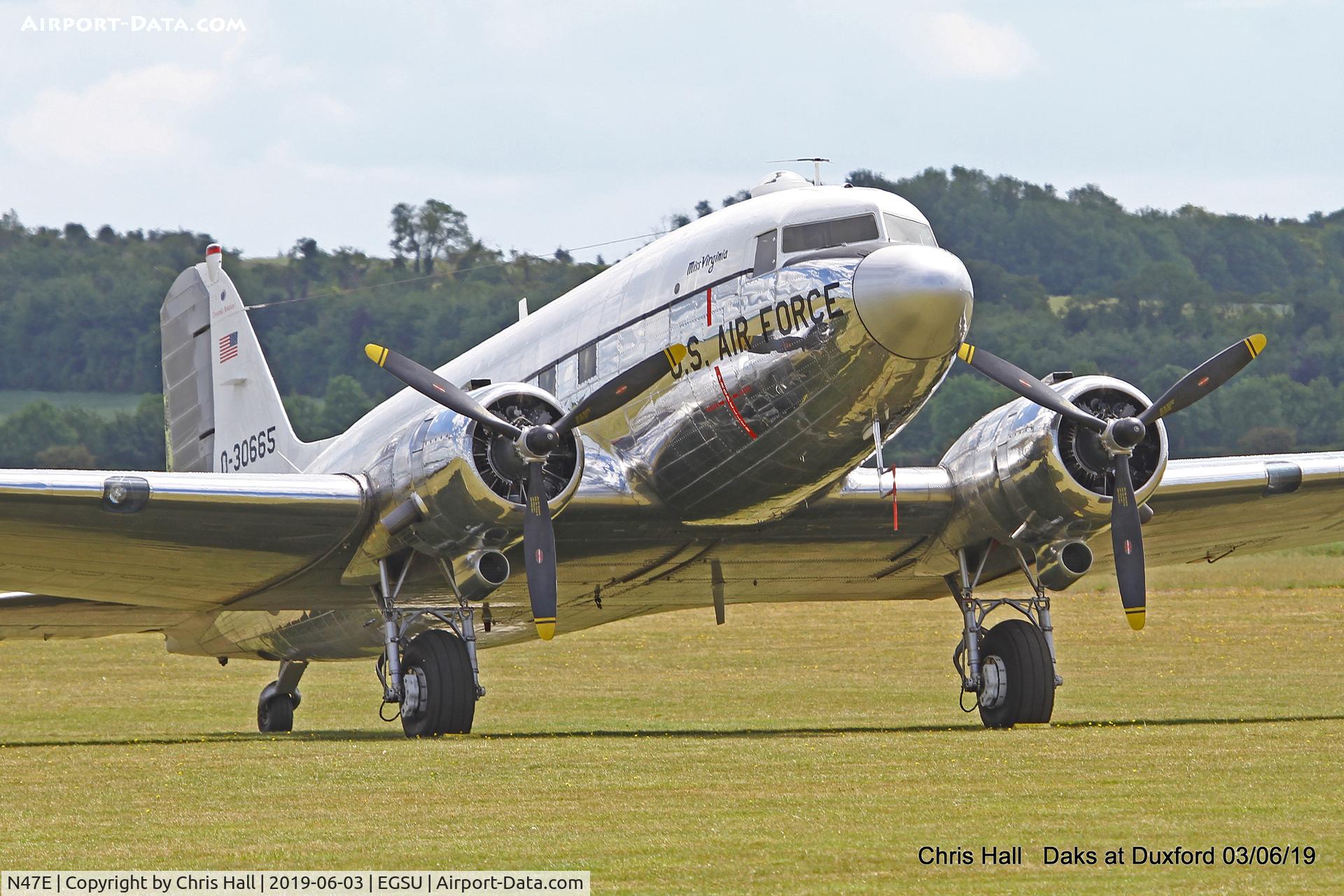 N47E, 1943 Douglas DC-3C (C-47A-60-DL) C/N 13816, Daks over Normandy - 75th D-Day commemoration, Duxford