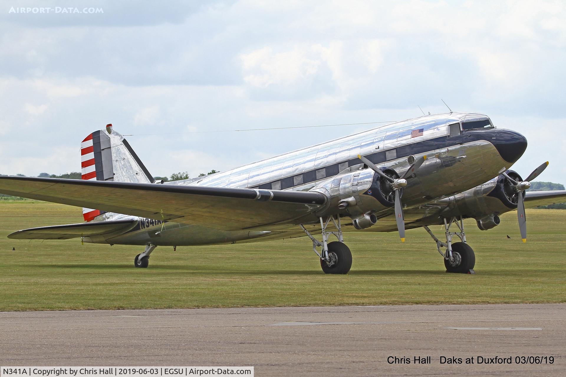 N341A, 1939 Douglas DC-3 C/N 2145, Daks over Normandy - 75th D-Day commemoration, Duxford