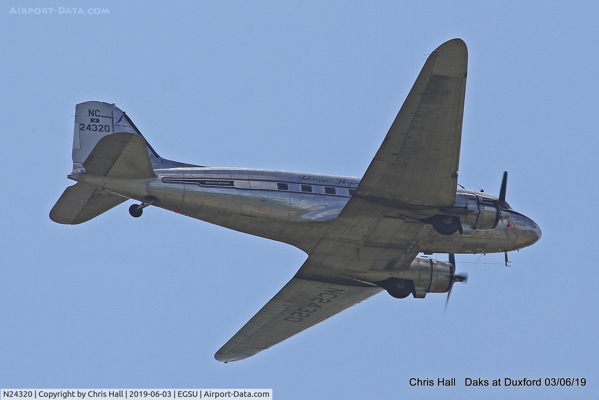 N24320, 1944 Douglas DC-3A-S1C3G C/N 20197, Daks over Normandy - 75th D-Day commemoration, Duxford
