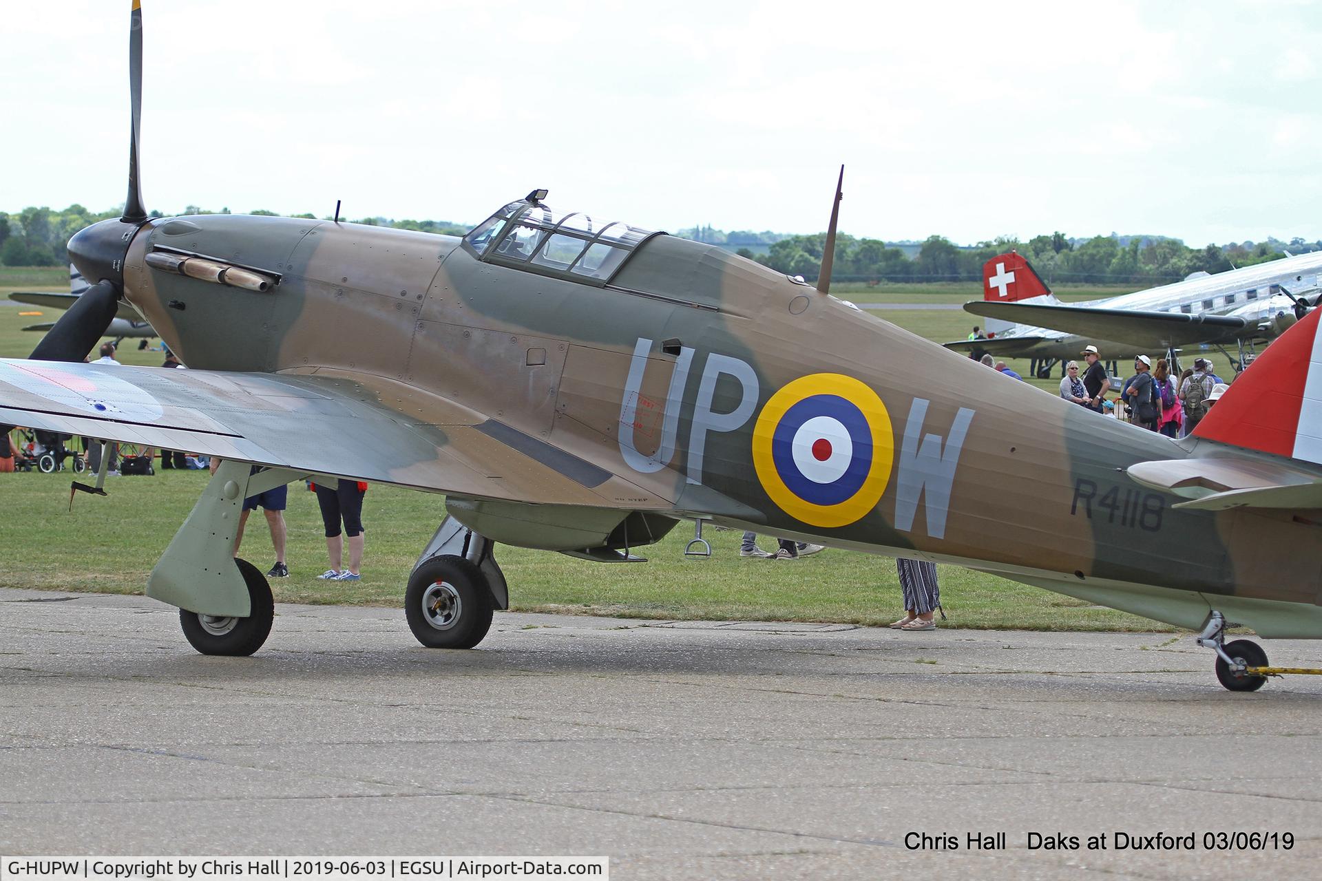 G-HUPW, 1940 Hawker Hurricane I C/N G592301, Daks over Normandy - 75th D-Day commemoration, Duxford