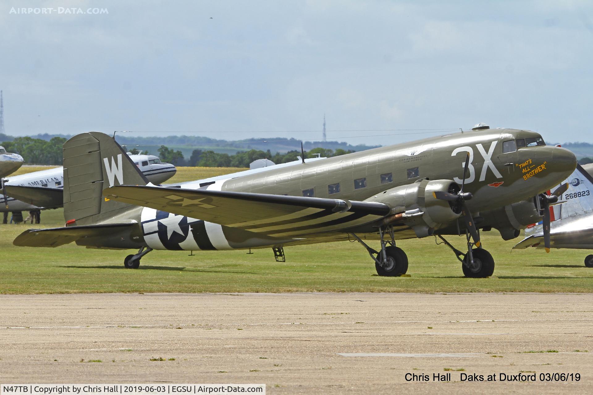 N47TB, 1944 Douglas DC3C (C-47A) C/N 12693, Daks over Normandy - 75th D-Day commemoration, Duxford