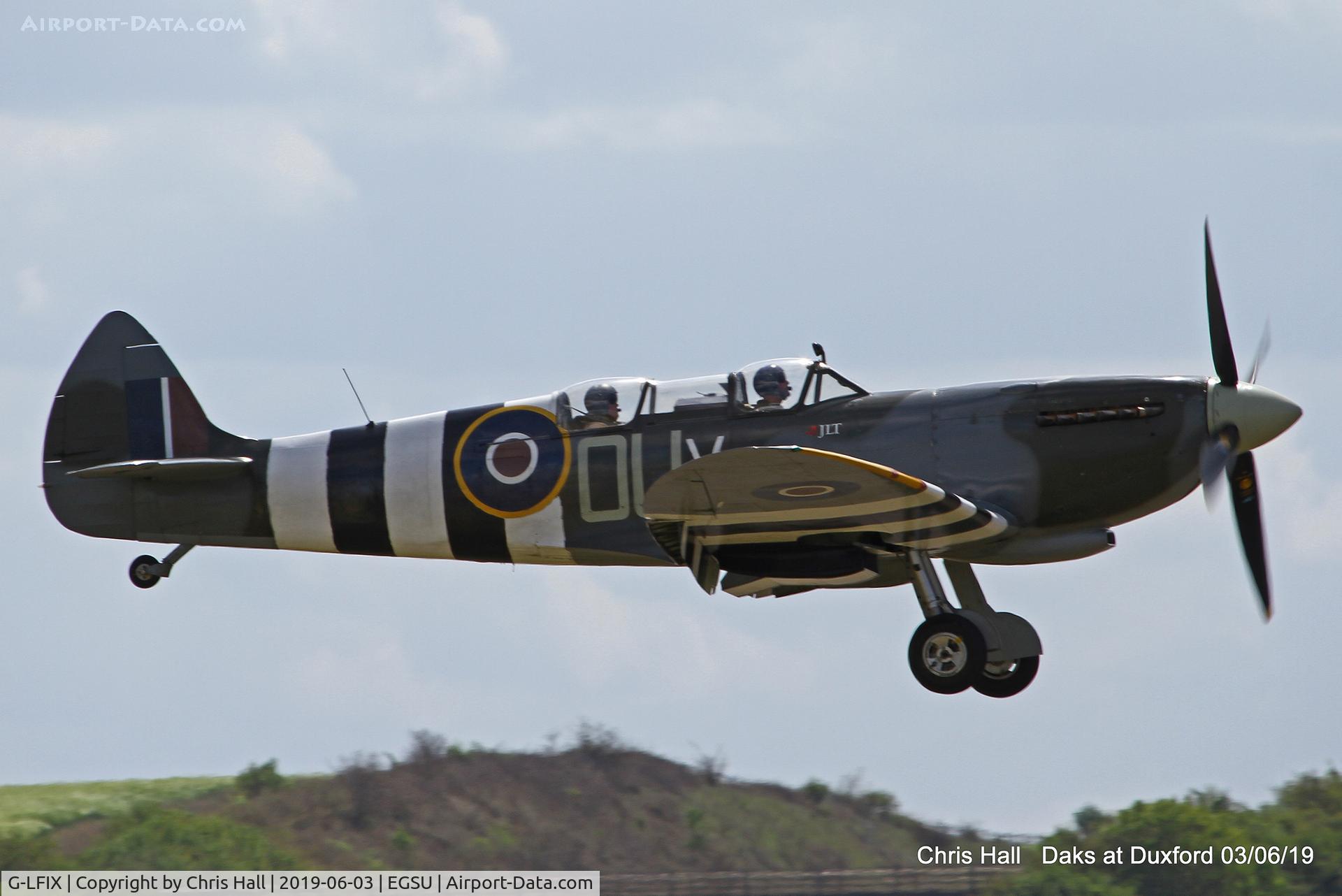 G-LFIX, 1944 Supermarine 509 Spitfire LF.IX (T.IX) C/N CBAF.8463, Duxford