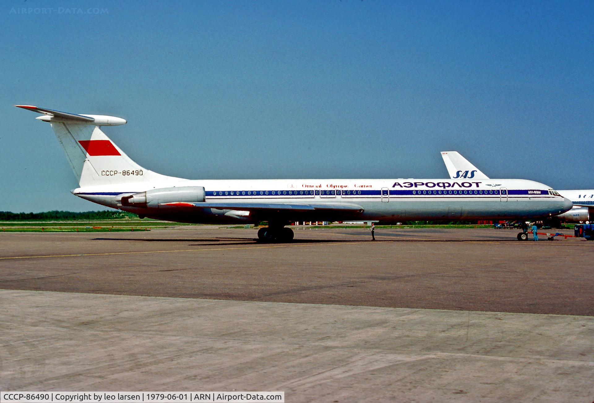 CCCP-86490, 1978 Ilyushin Il-62M C/N 48 31 7 3 9, Arlanda june.1979