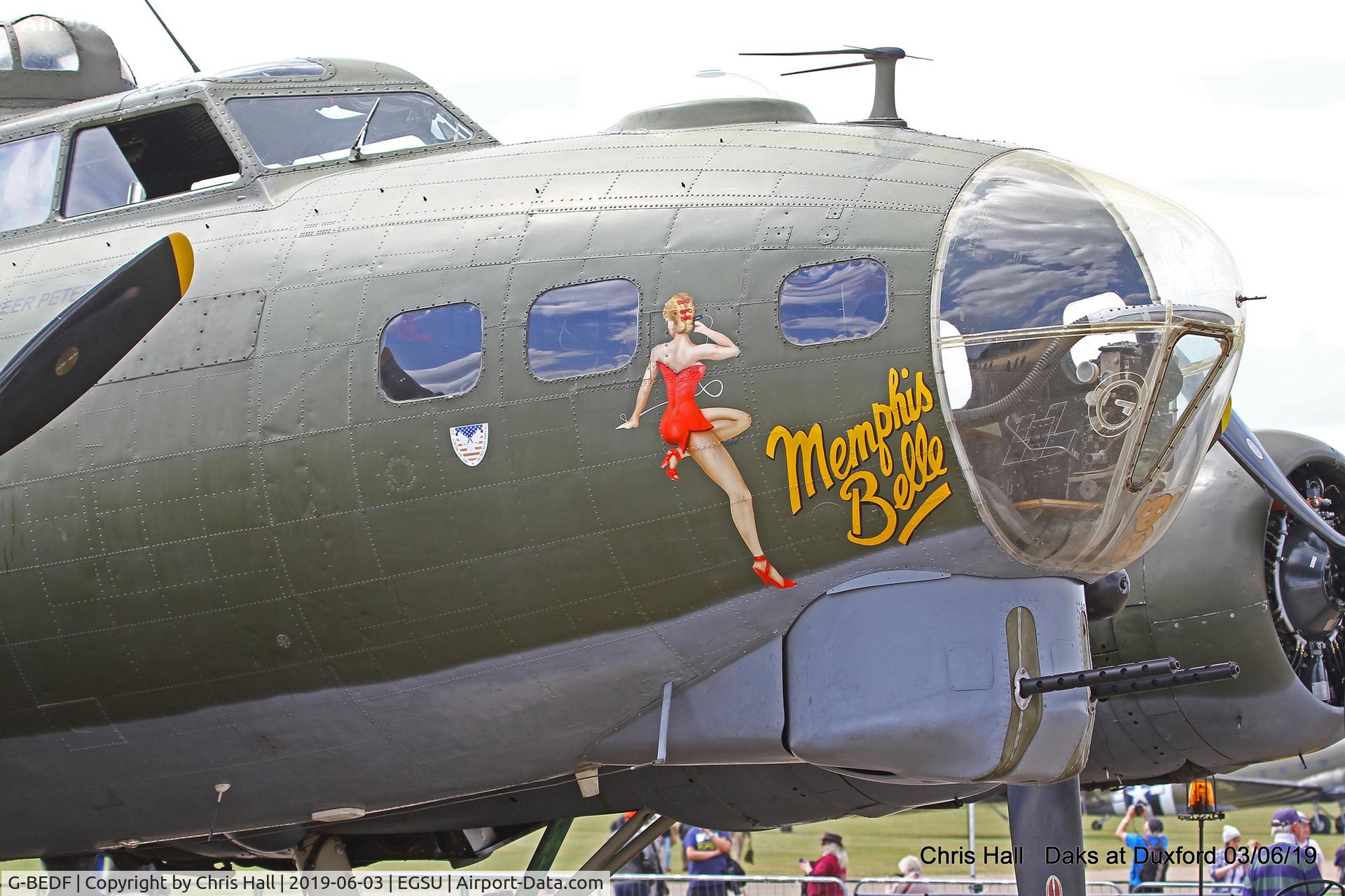 G-BEDF, 1944 Boeing B-17G Flying Fortress C/N 8693, Duxford