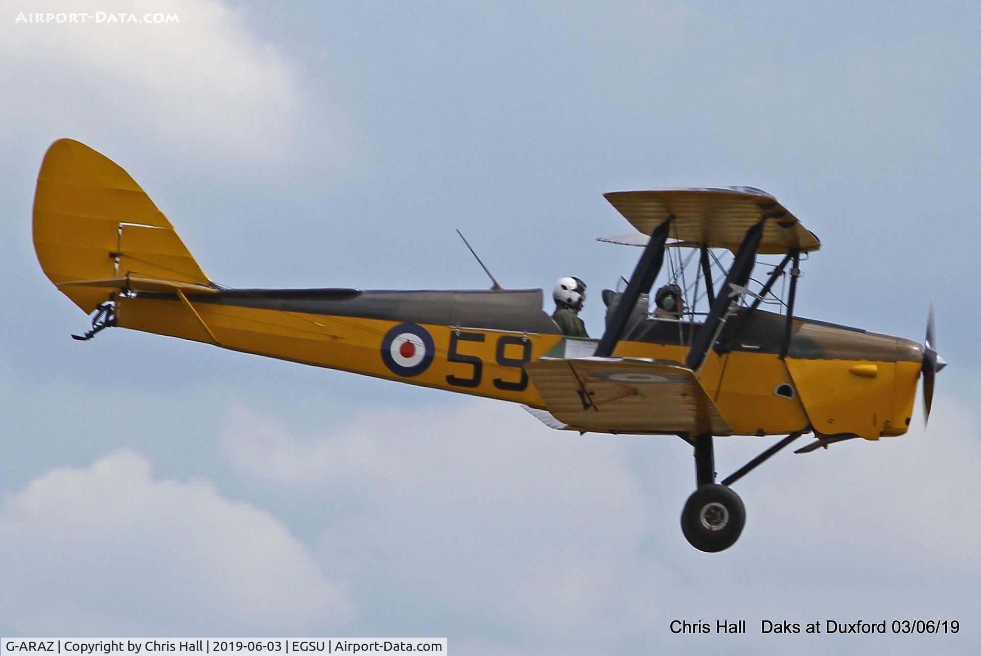 G-ARAZ, 1940 De Havilland DH-82A Tiger Moth II C/N 82867, Duxford
