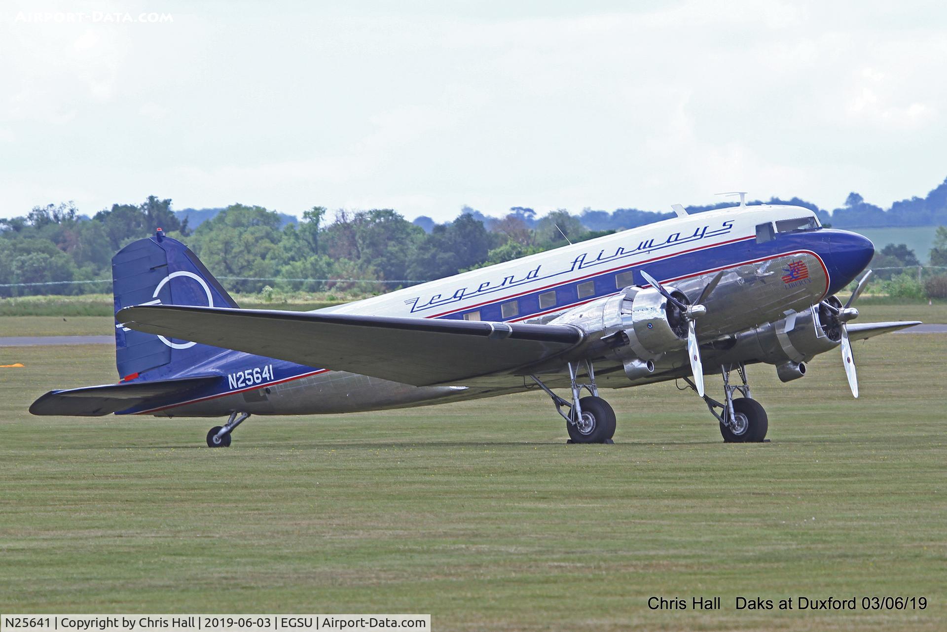 N25641, 1943 Douglas DC3C-S4C4G (C-47) C/N 9059, Daks over Normandy - 75th D-Day commemoration, Duxford
