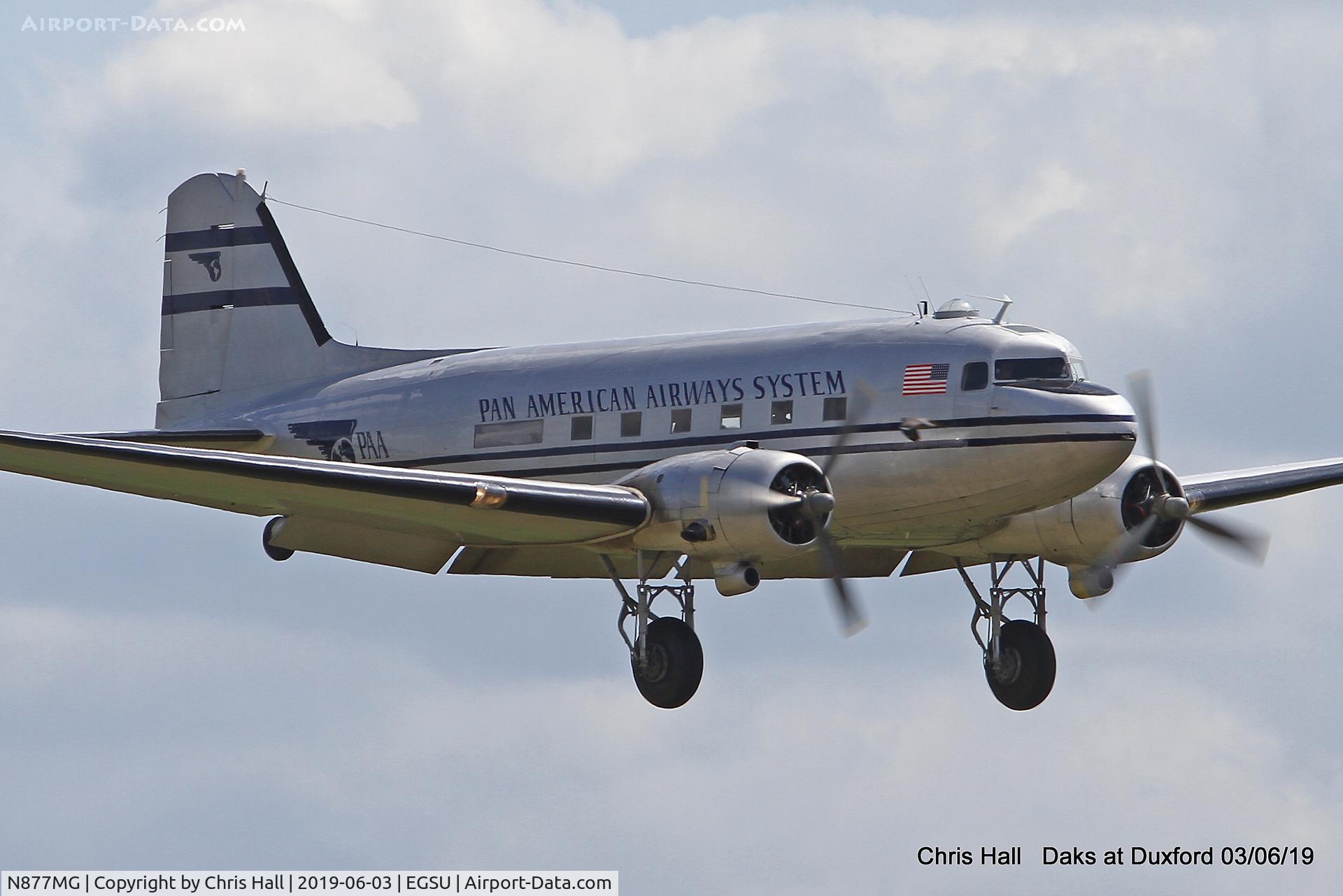 N877MG, 1949 Douglas DC-3C C/N 20806, Daks over Normandy - 75th D-Day commemoration, Duxford
