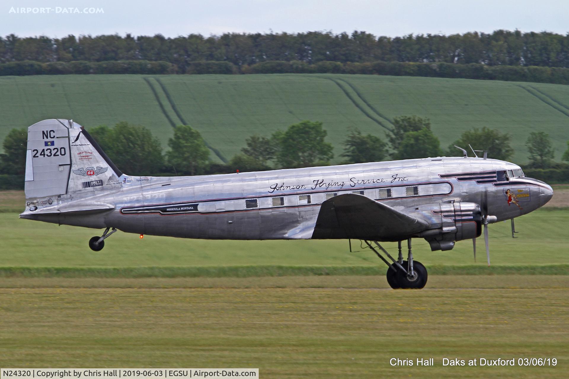 N24320, 1944 Douglas DC-3A-S1C3G C/N 20197, Daks over Normandy - 75th D-Day commemoration, Duxford