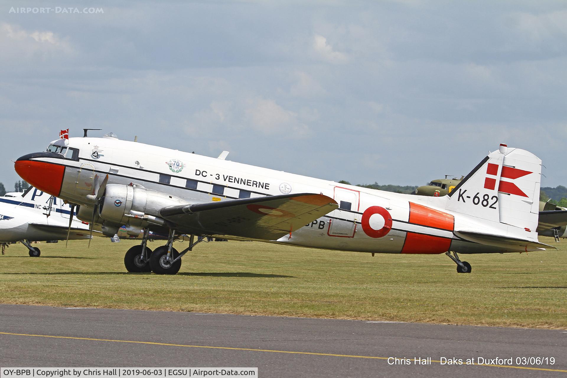 OY-BPB, 1943 Douglas C-47A-85-DL (DC-3A) Skytrain C/N 20019, Daks over Normandy - 75th D-Day commemoration, Duxford