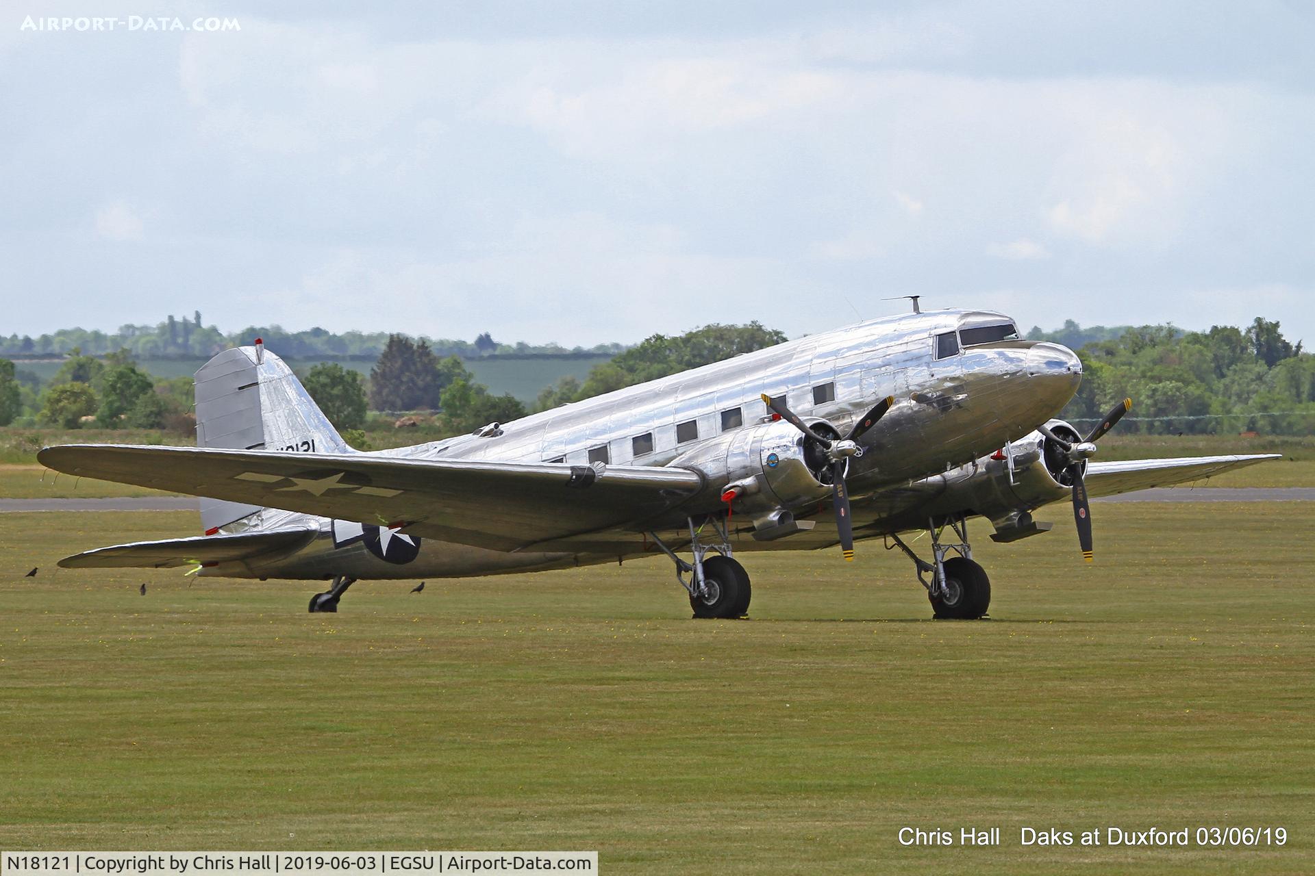 N18121, 1937 Douglas DC-3A (DC-3-201) C/N 1997, Daks over Normandy - 75th D-Day commemoration, Duxford