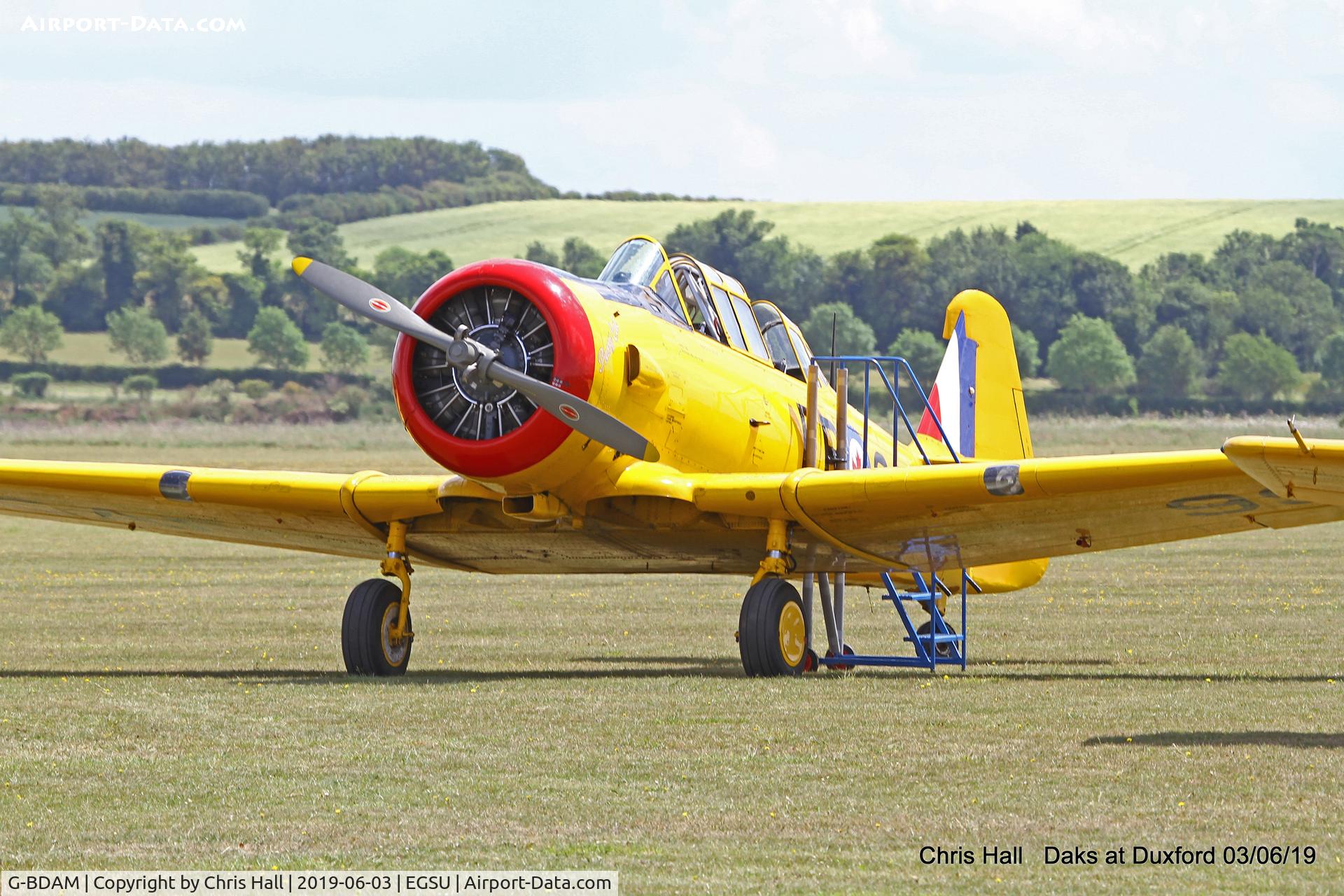 G-BDAM, 1943 Noorduyn AT-16 Harvard IIB C/N 14-726, Duxford