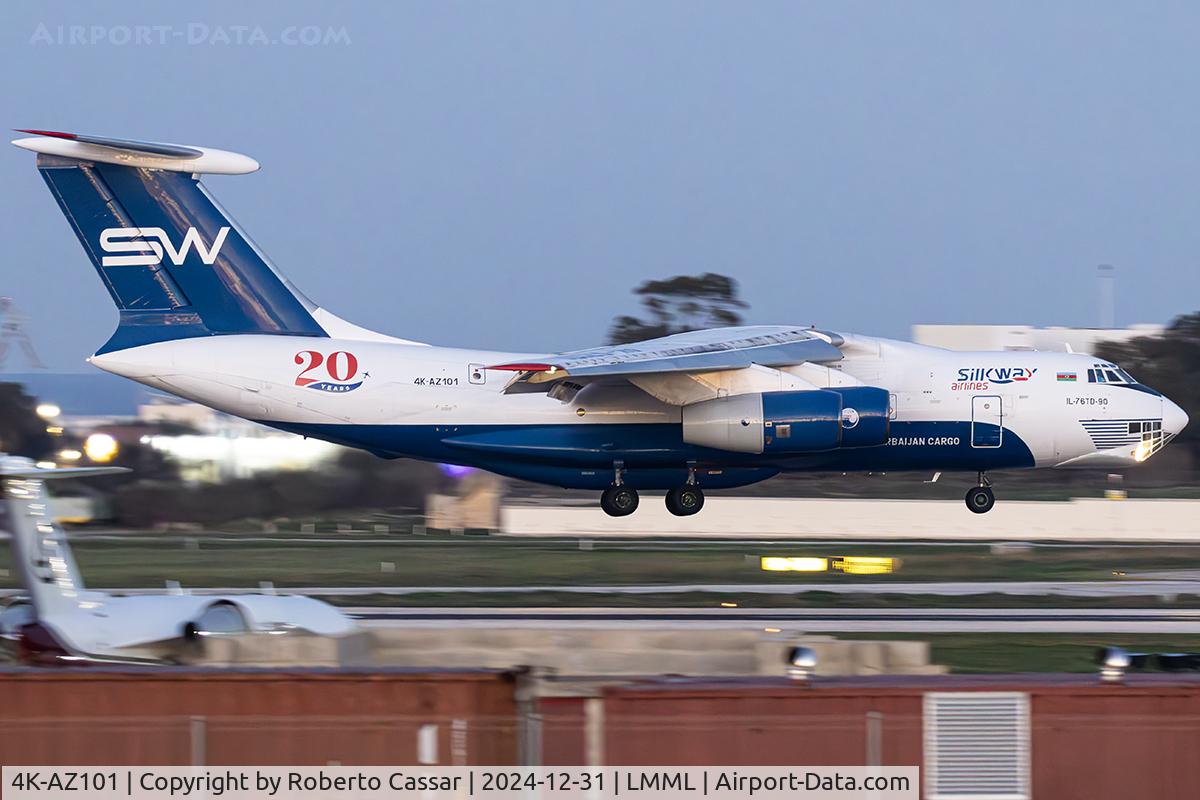 4K-AZ101, 1997 Ilyushin Il-76TD-90VD C/N 1063420716, Runway 13