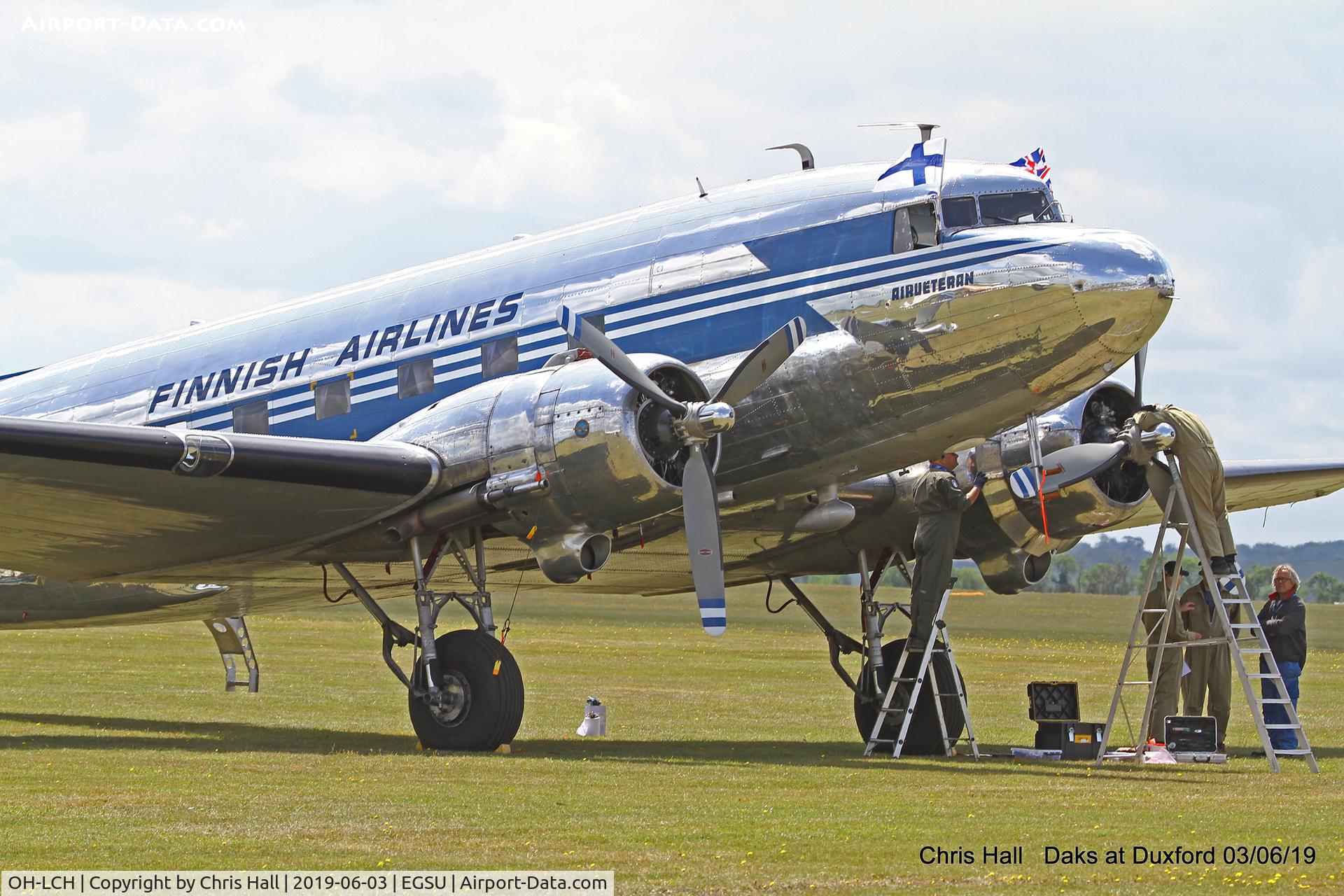 OH-LCH, 1942 Douglas C-53C Skytrooper C/N 6346, Daks over Normandy - 75th D-Day commemoration, Duxford