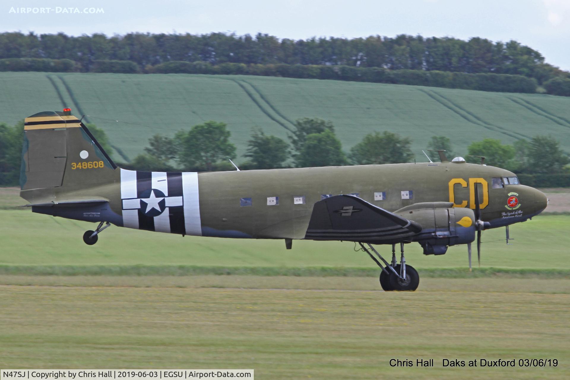N47SJ, 1943 Douglas DC3C-R (C-47B-5-DK) C/N 14423, Daks over Normandy - 75th D-Day commemoration, Duxford